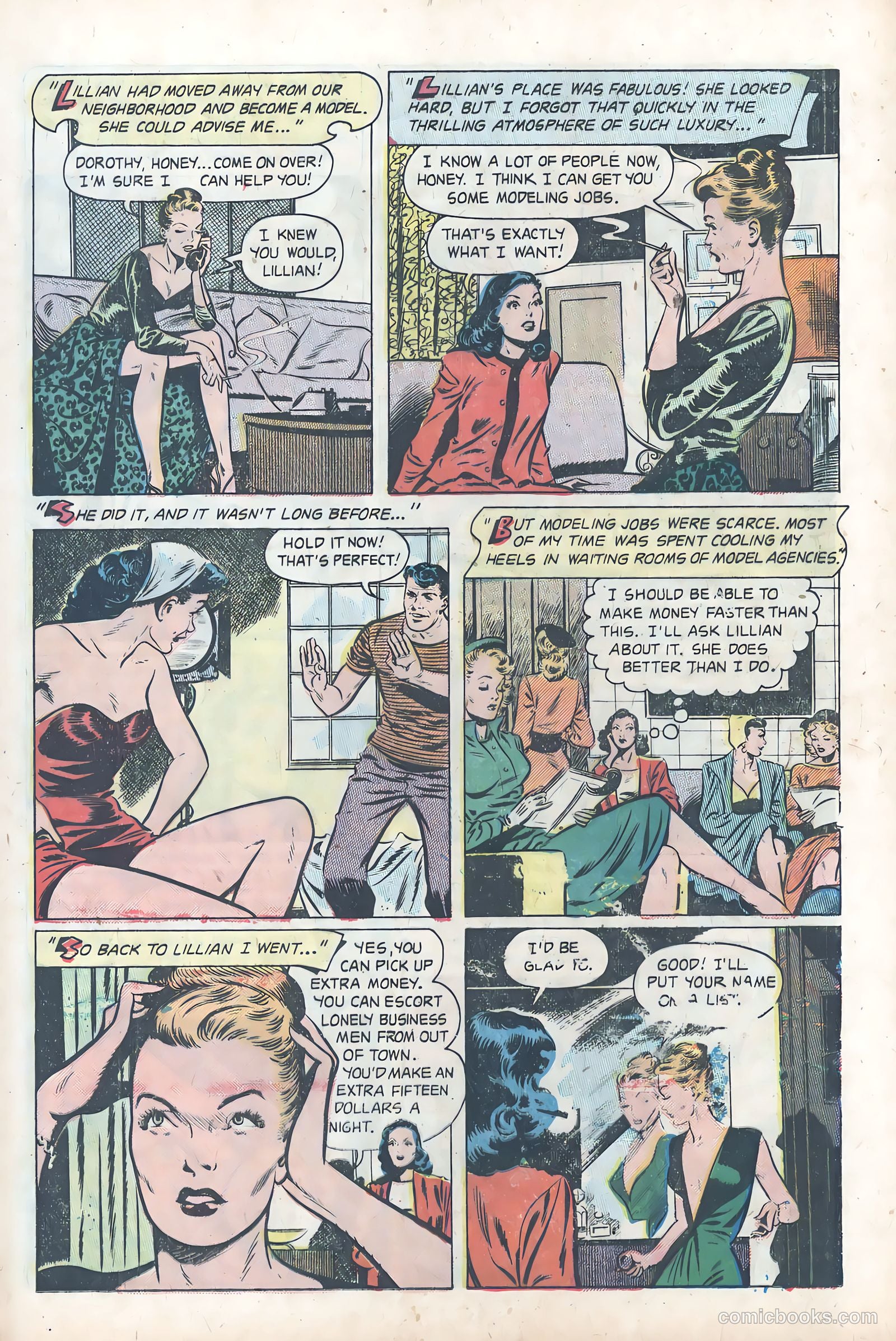 True Love Pictorial #5 (1953) — page 9 of 100