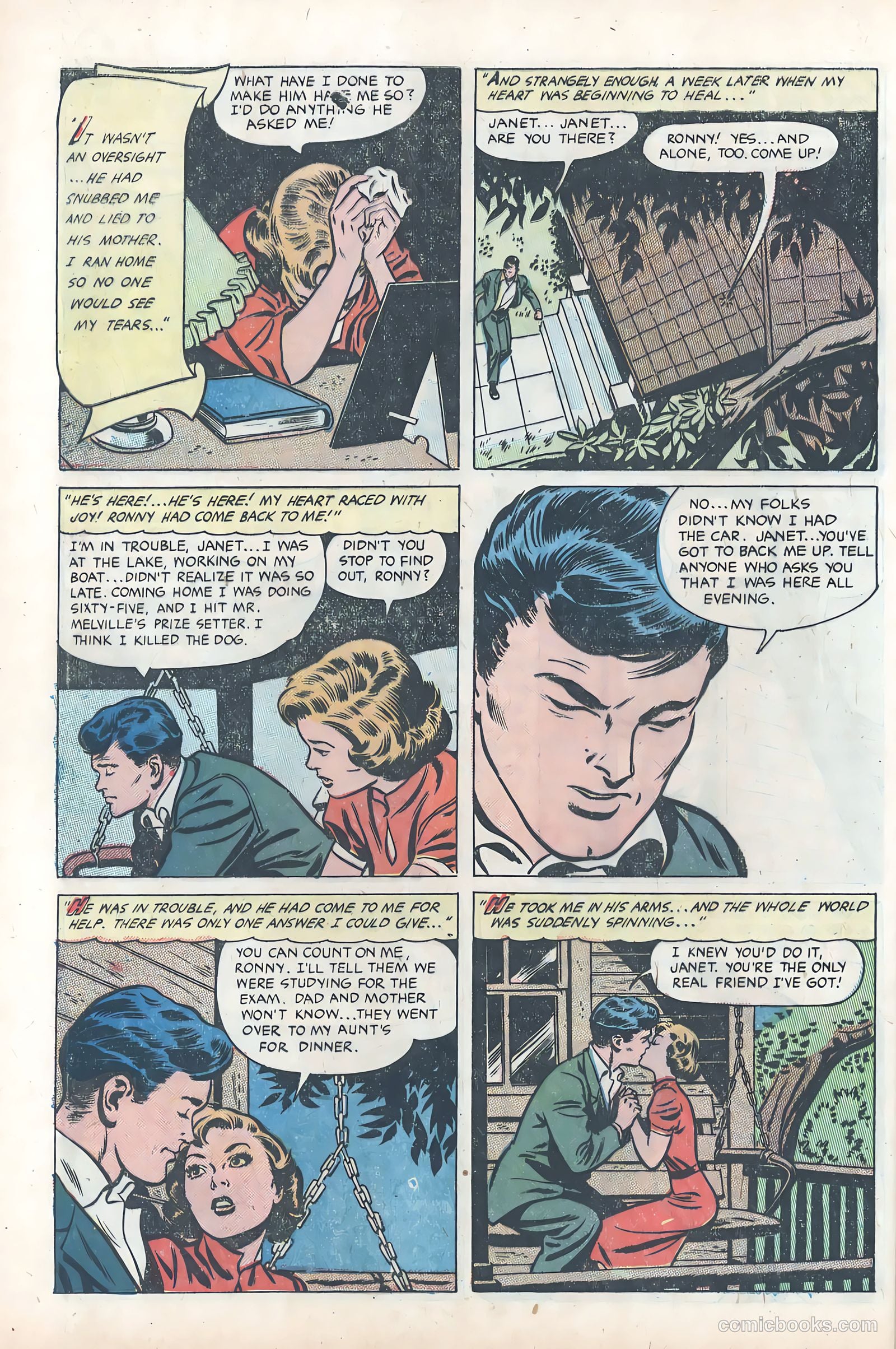 True Love Pictorial #5 (1953) — page 16 of 100