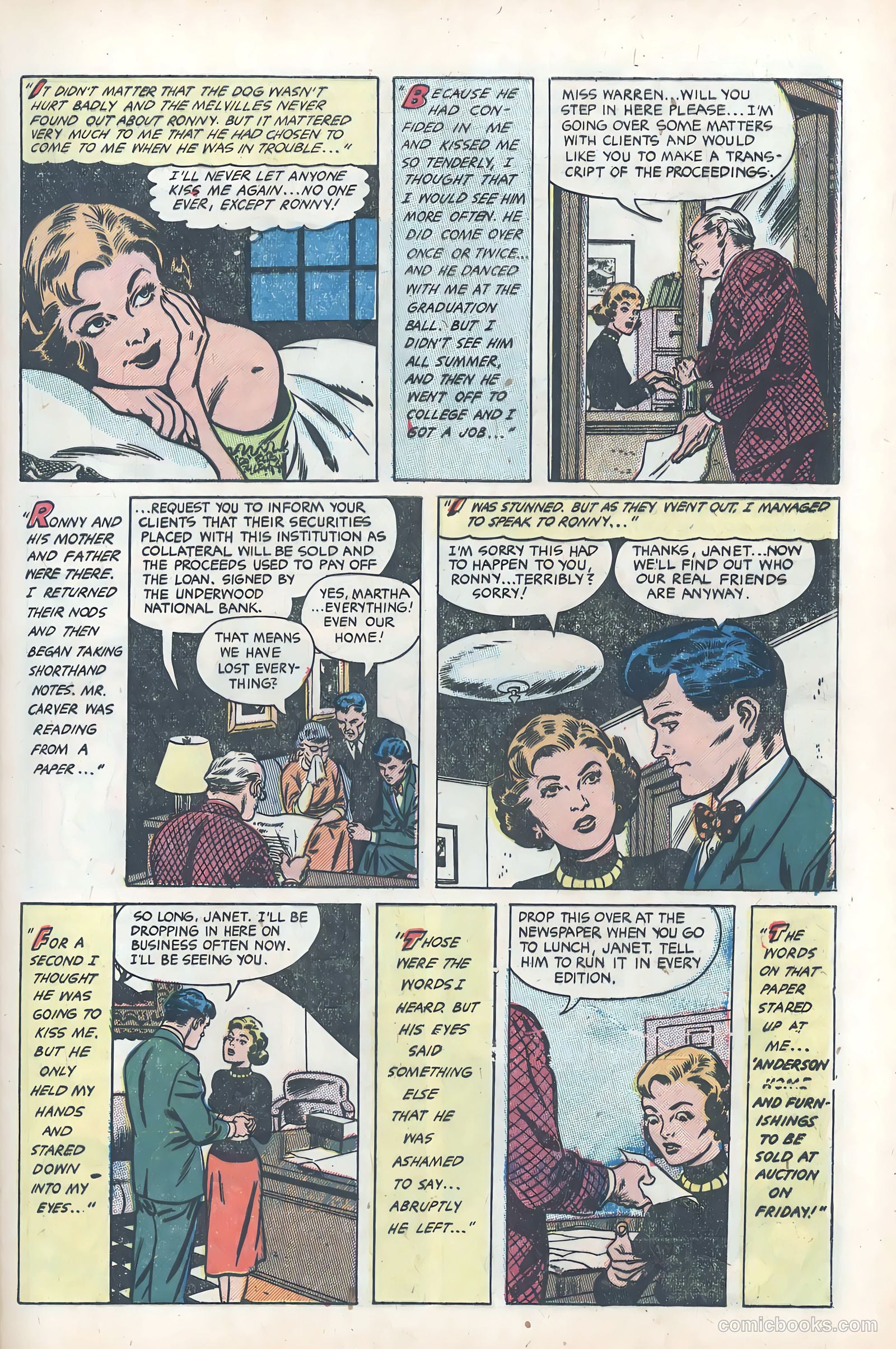 True Love Pictorial #5 (1953) — page 17 of 100