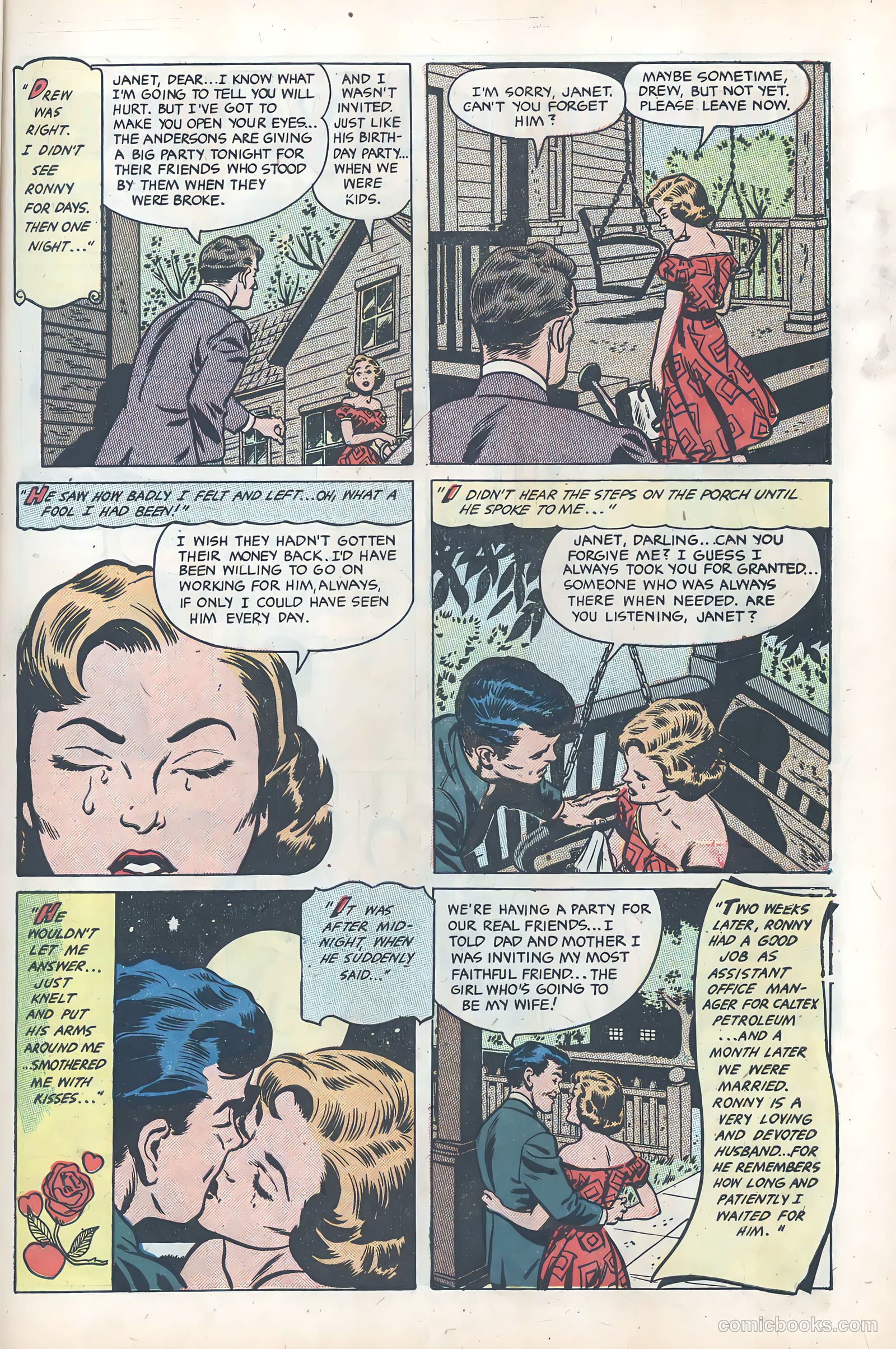 True Love Pictorial #5 (1953) — page 19 of 100