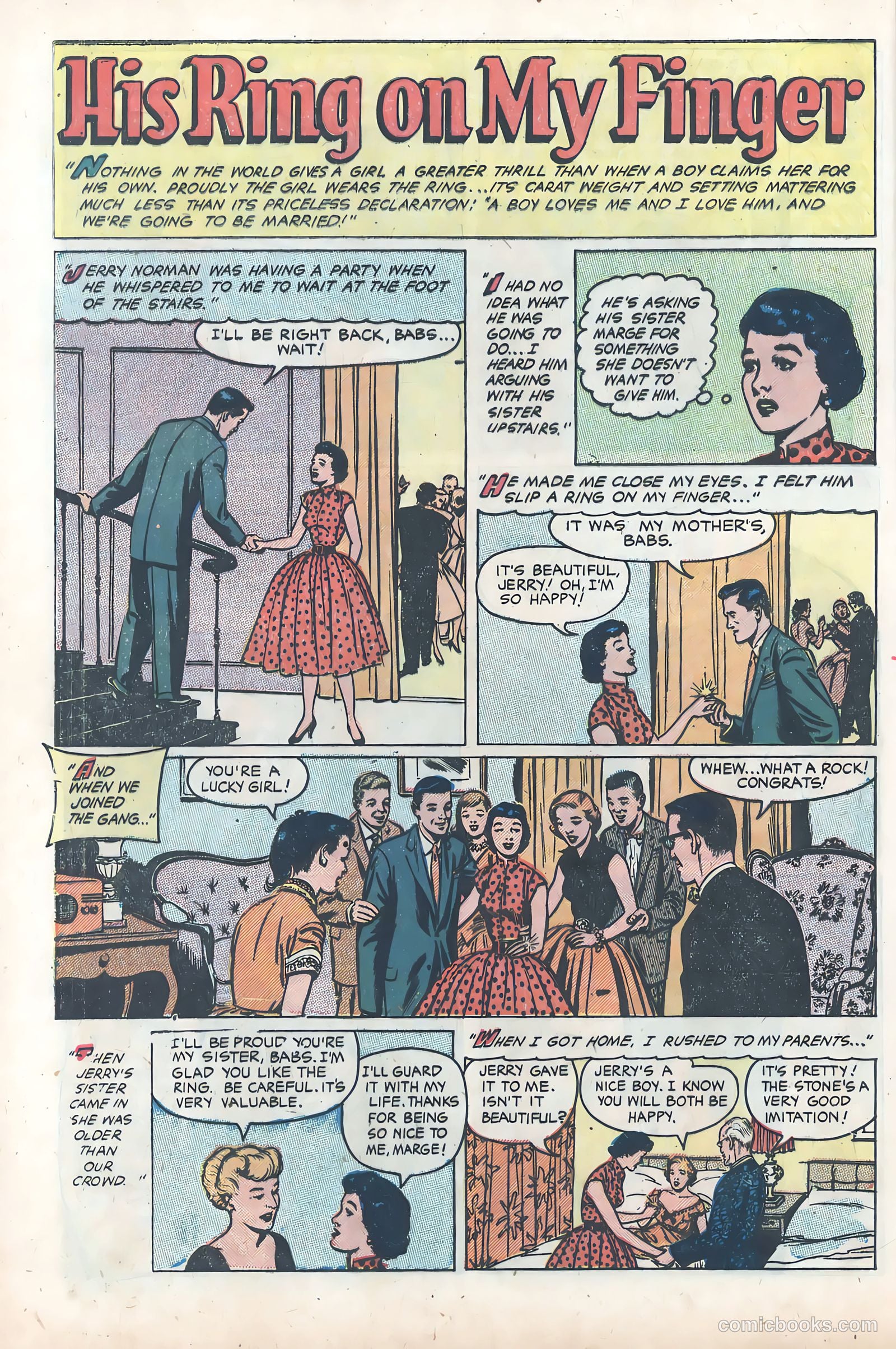 True Love Pictorial #5 (1953) — page 20 of 100