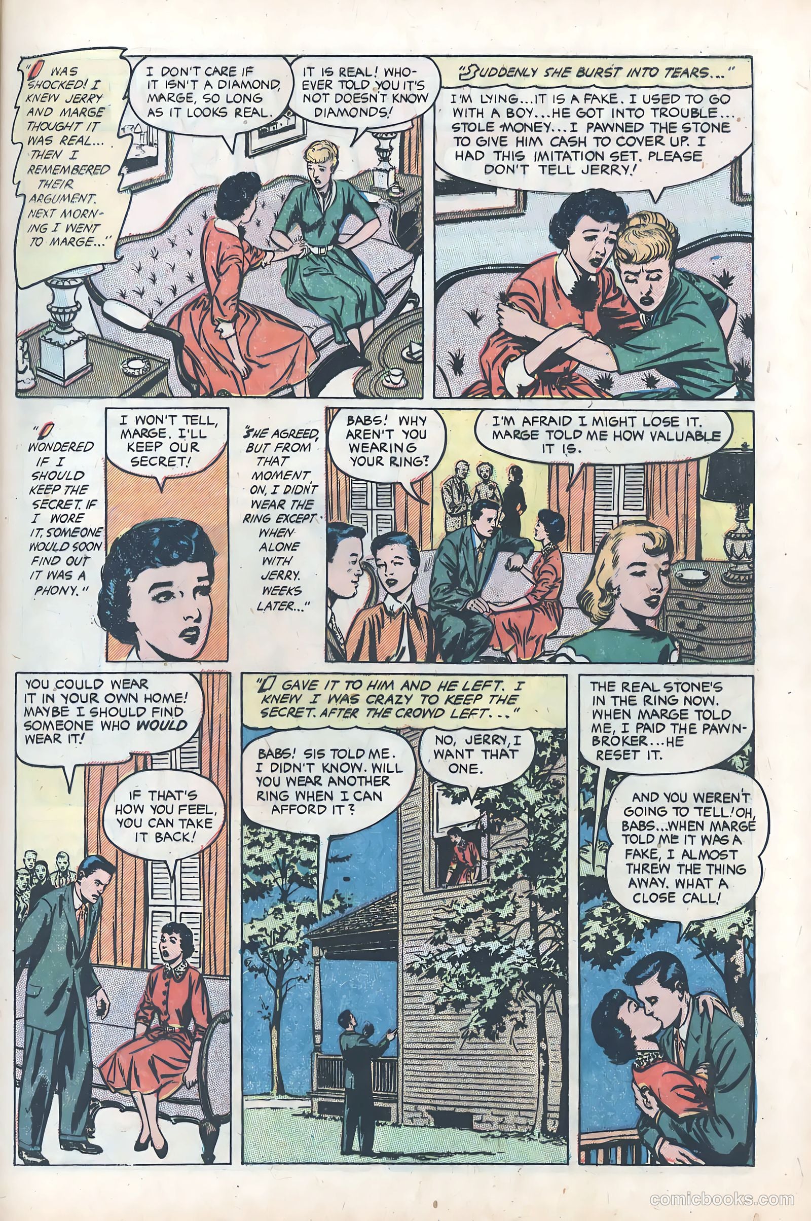 True Love Pictorial #5 (1953) — page 21 of 100
