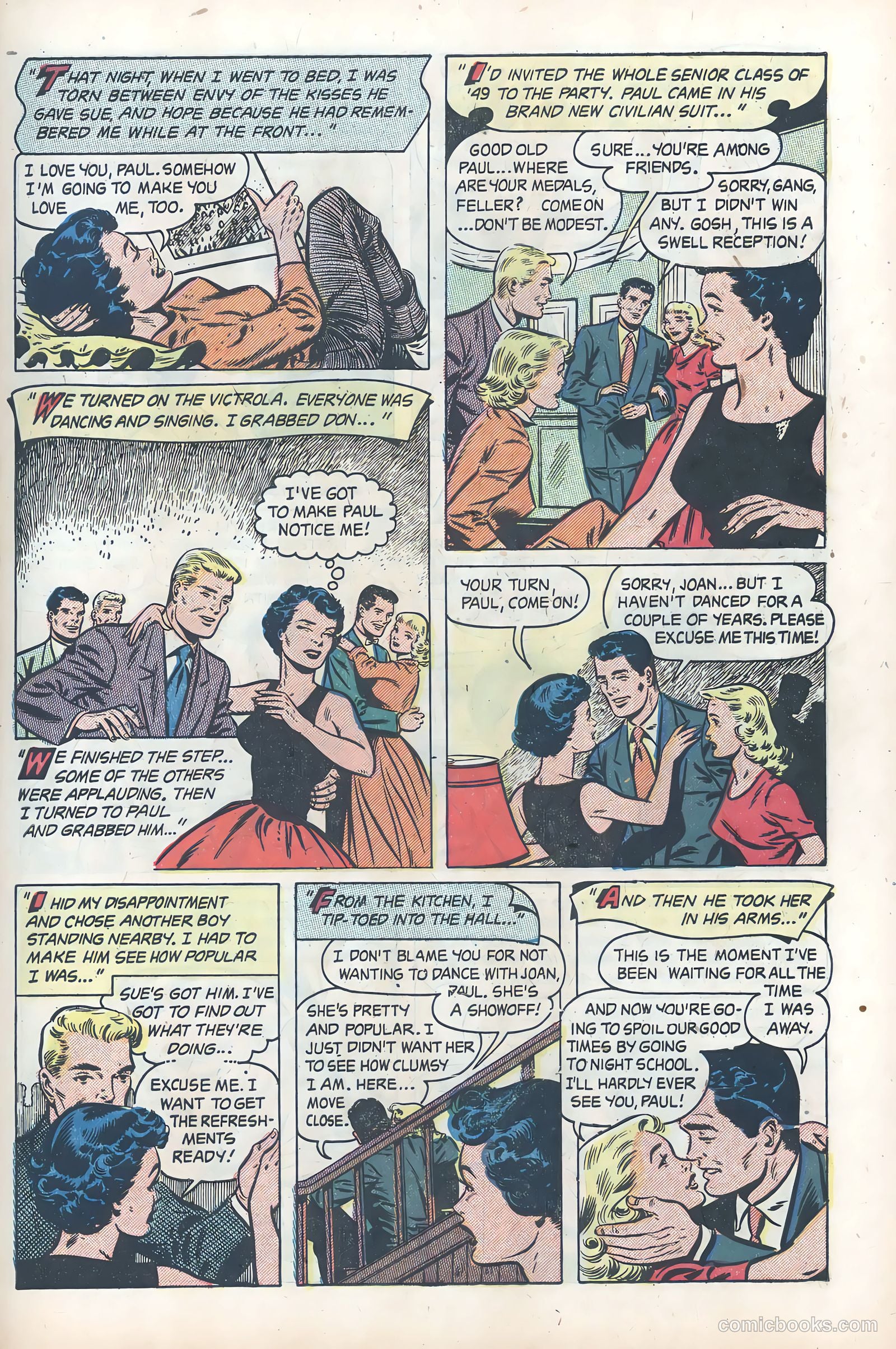 True Love Pictorial #5 (1953) — page 23 of 100