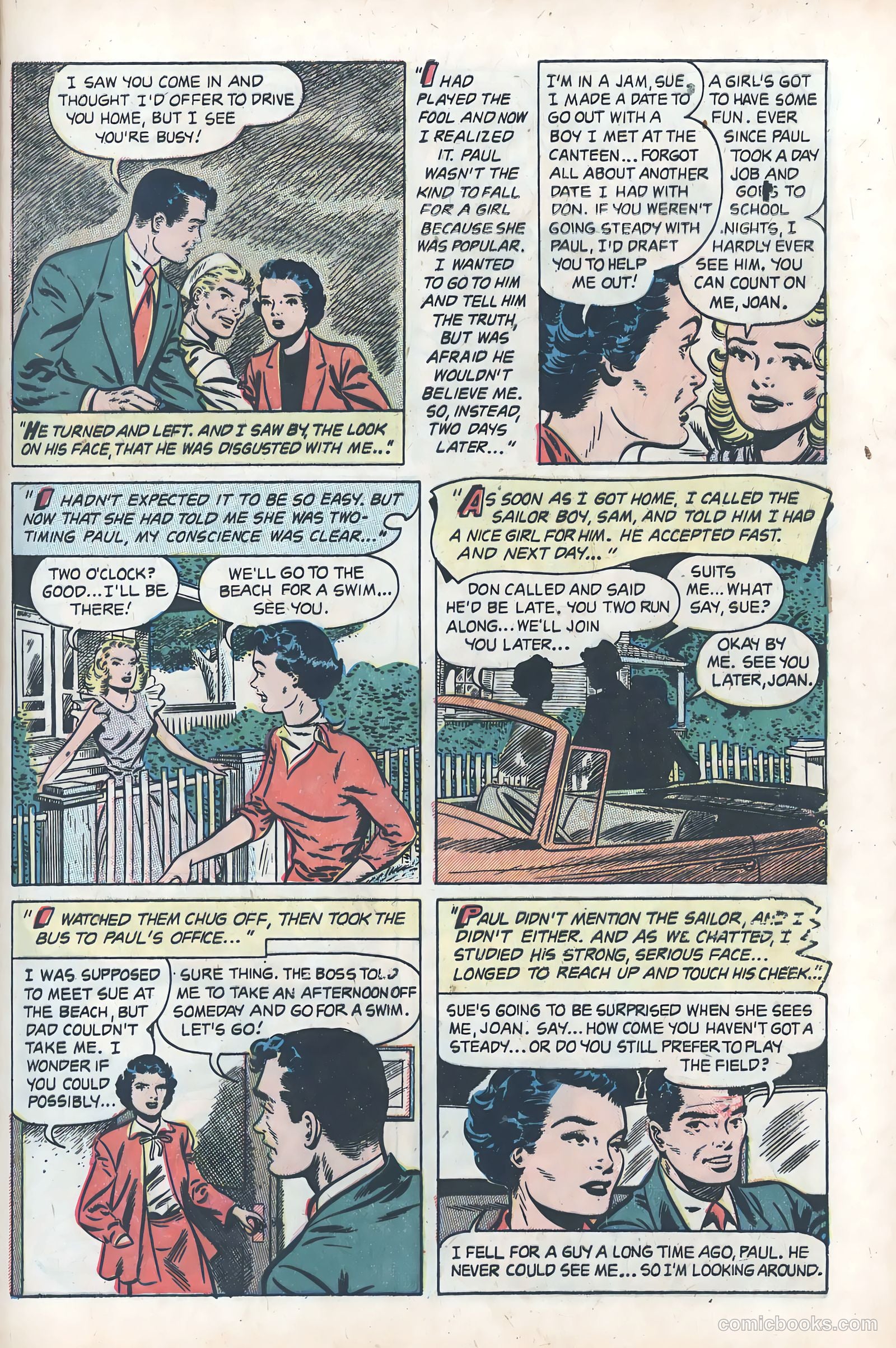 True Love Pictorial #5 (1953) — page 25 of 100