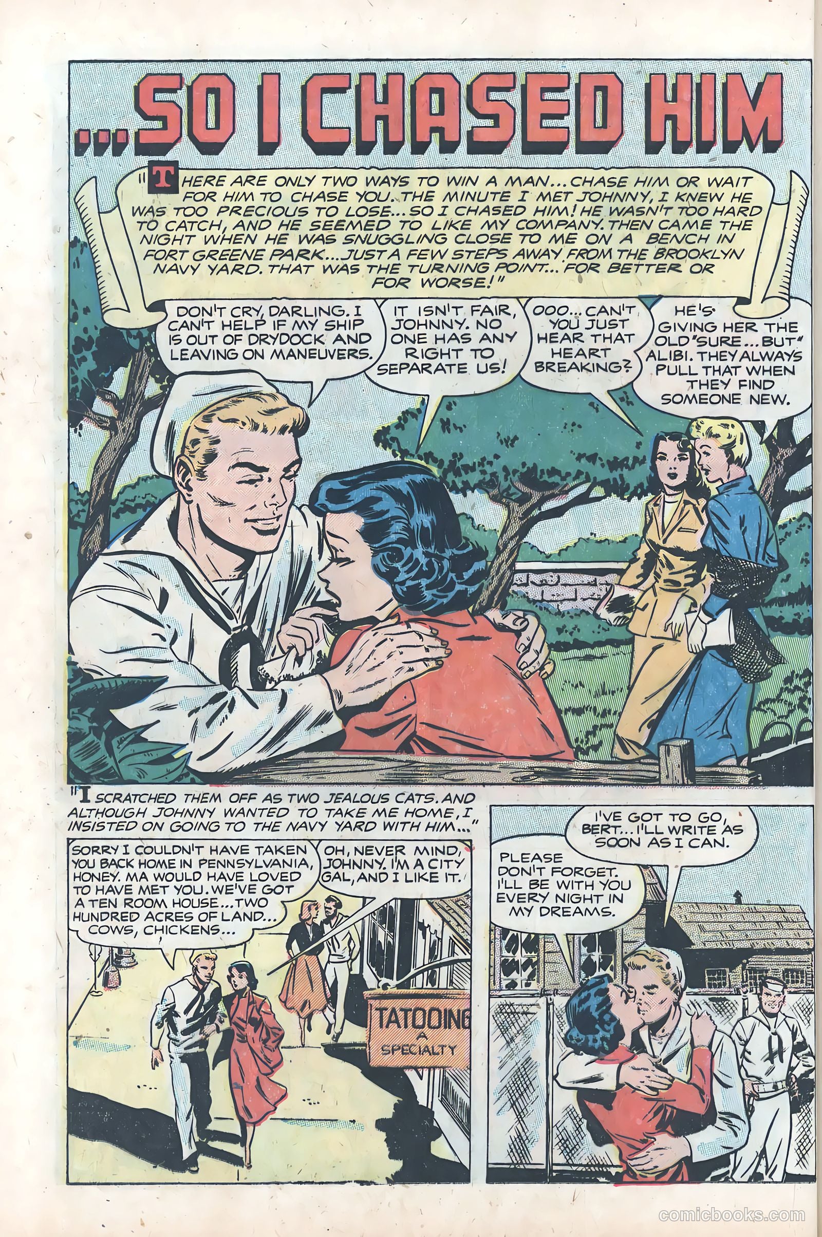 True Love Pictorial #5 (1953) — page 28 of 100