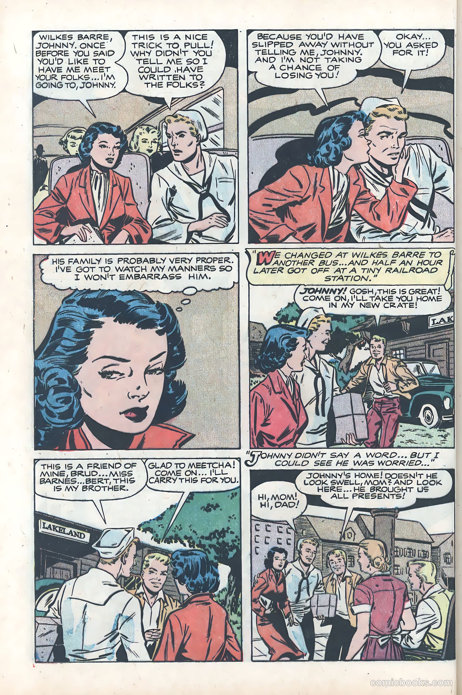 True Love Pictorial #5 (1953) — page 32 of 100