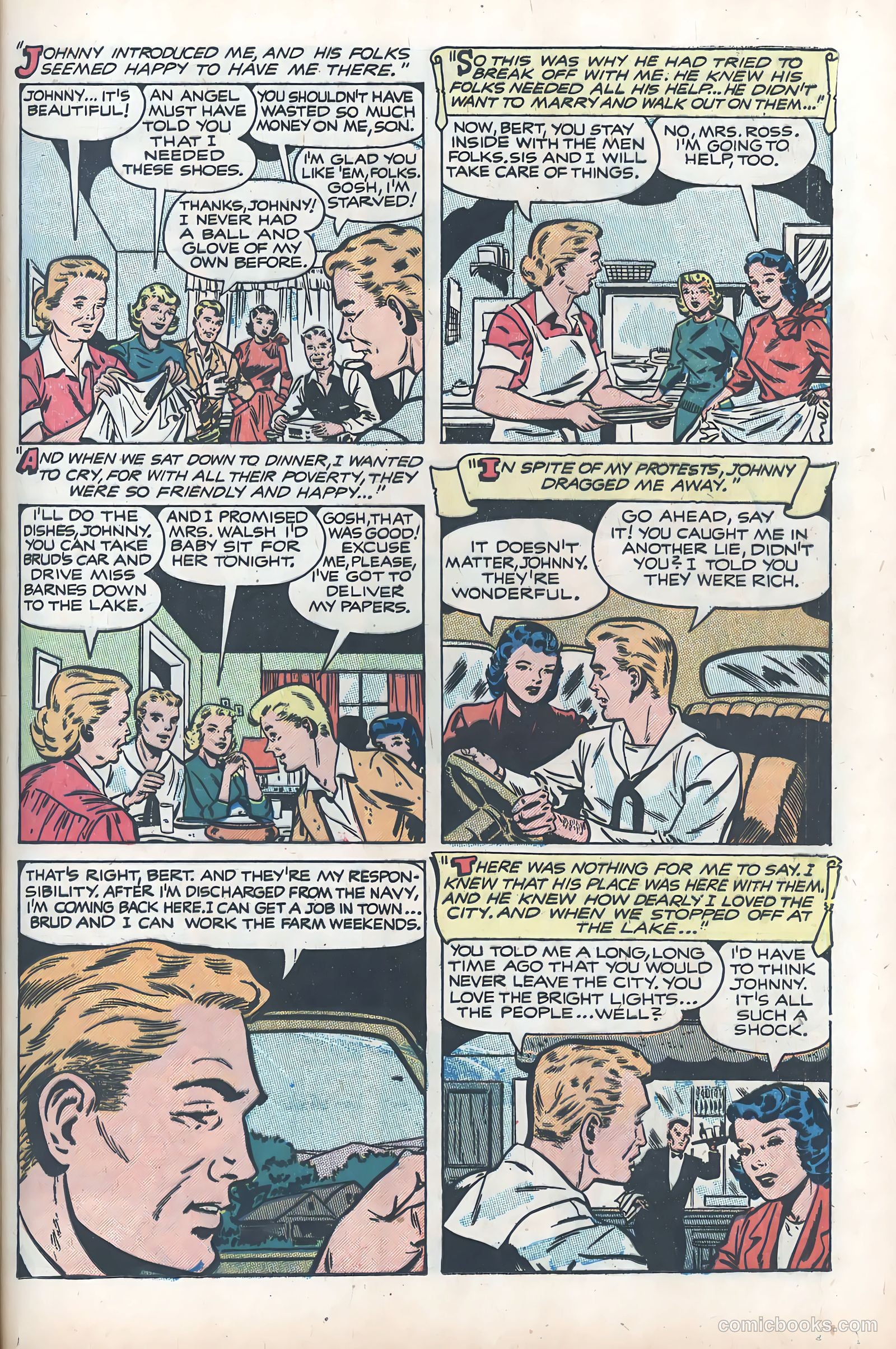 True Love Pictorial #5 (1953) — page 33 of 100