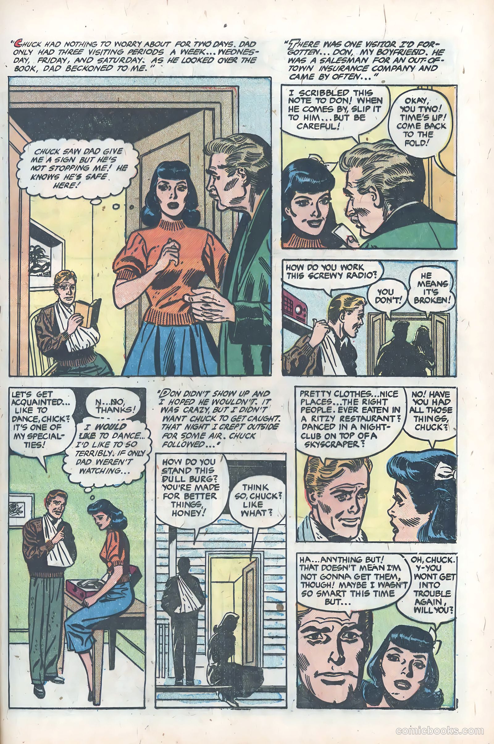 True Love Pictorial #5 (1953) — page 37 of 100