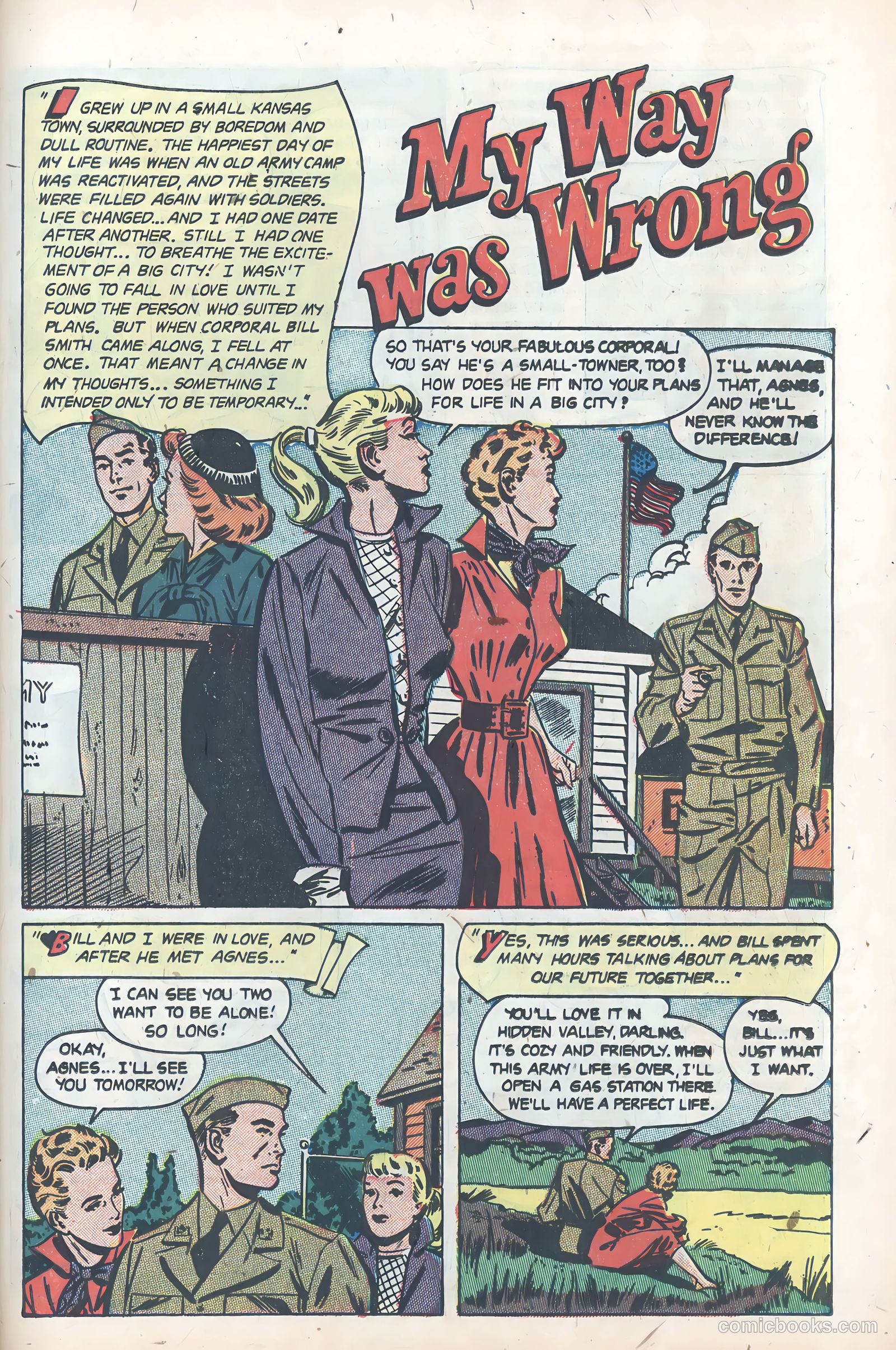 True Love Pictorial #5 (1953) — page 59 of 100