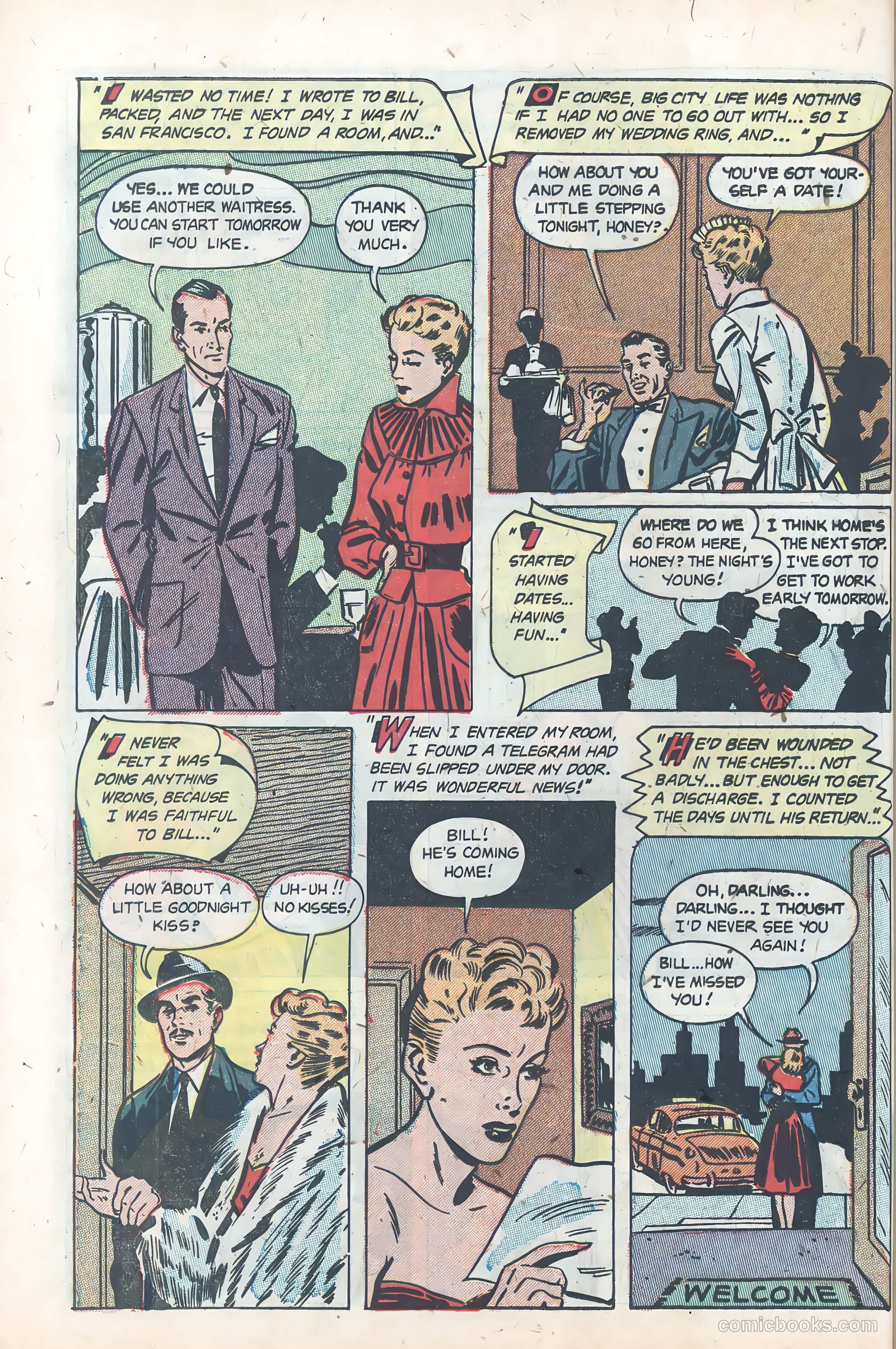 True Love Pictorial #5 (1953) — page 62 of 100