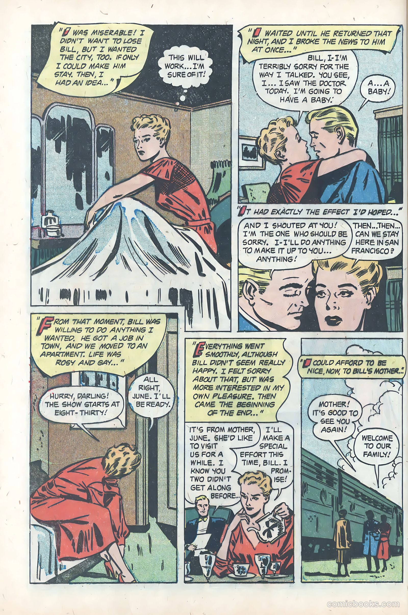 True Love Pictorial #5 (1953) — page 64 of 100
