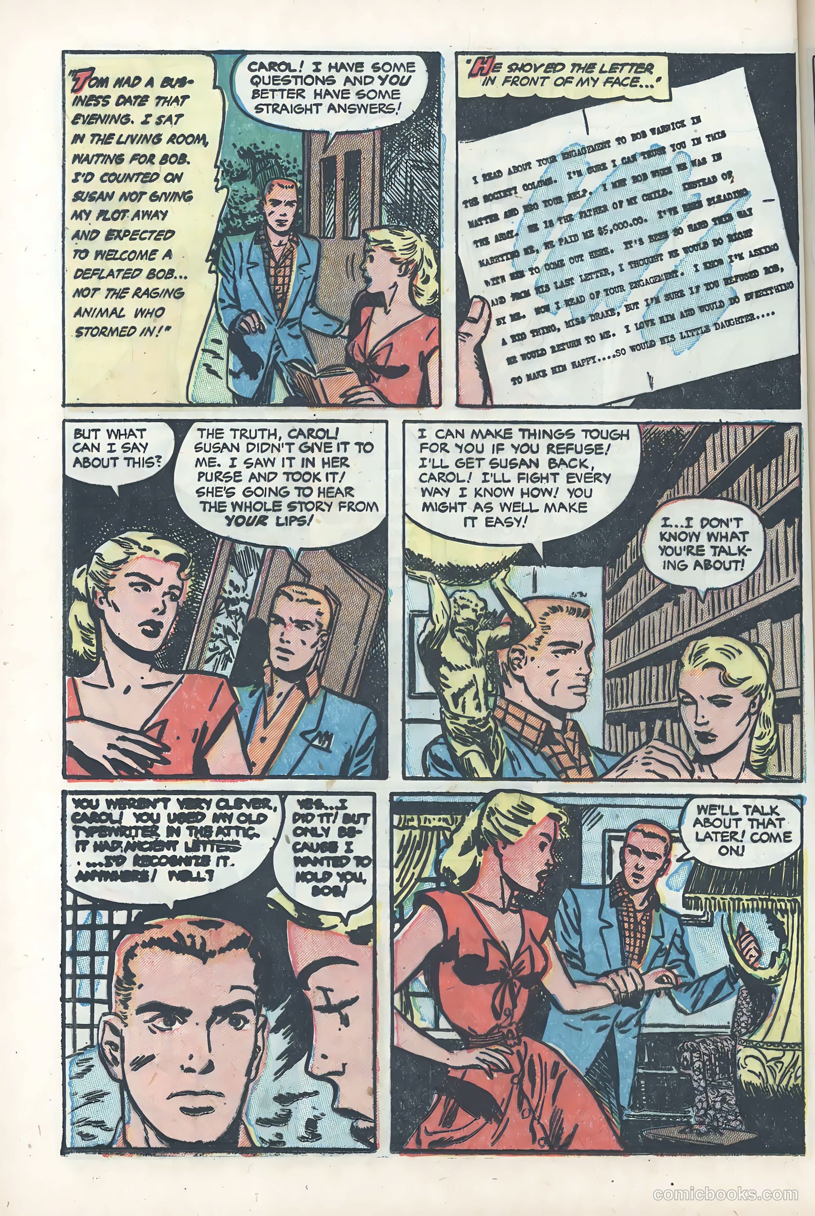 True Love Pictorial #5 (1953) — page 72 of 100