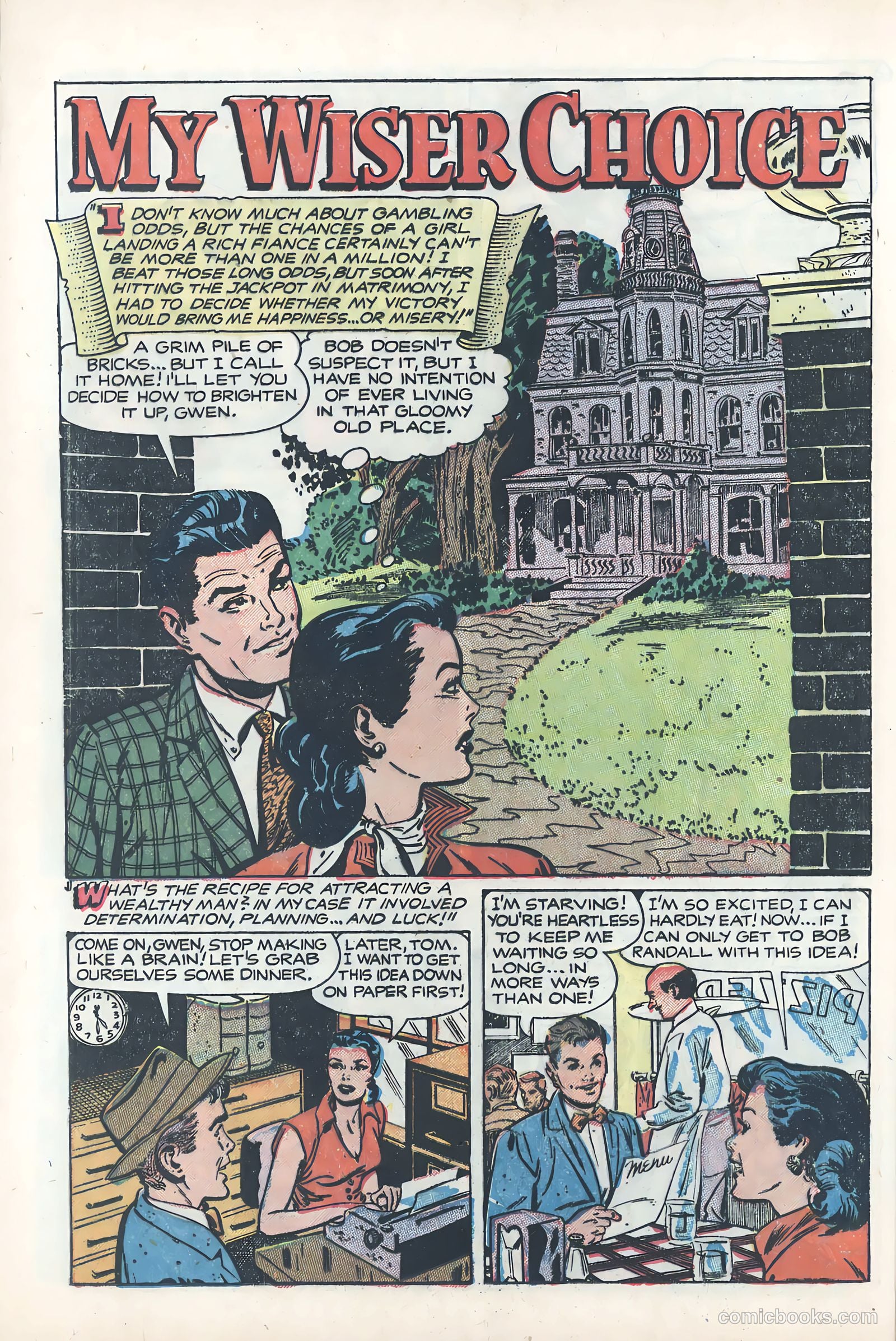 True Love Pictorial #5 (1953) — page 92 of 100