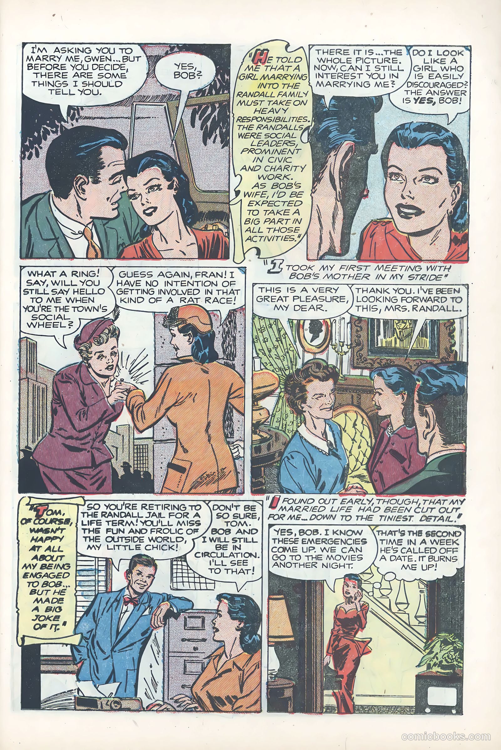 True Love Pictorial #5 (1953) — page 95 of 100