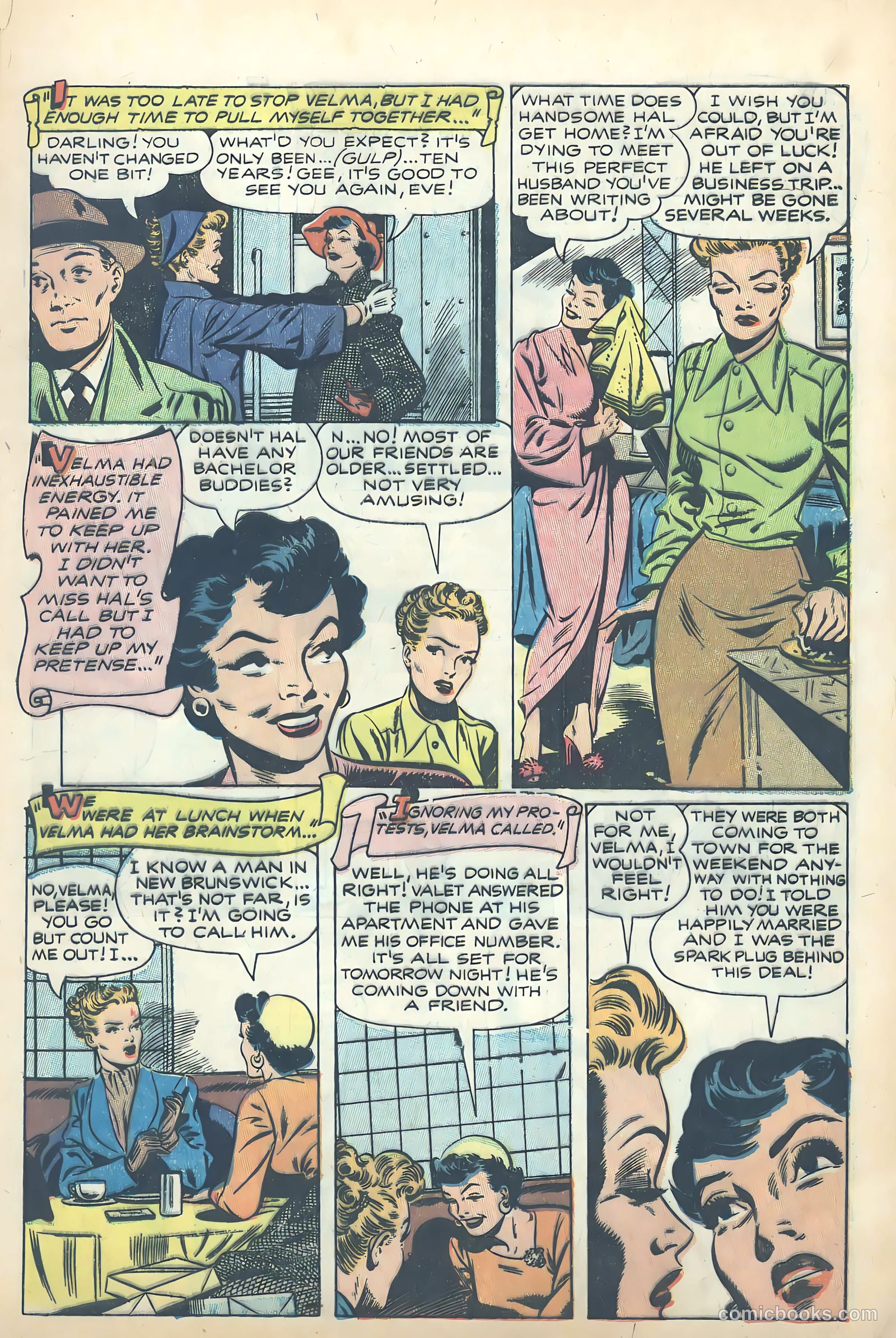 True Love Pictorial #6 (1953) — page 5 of 36