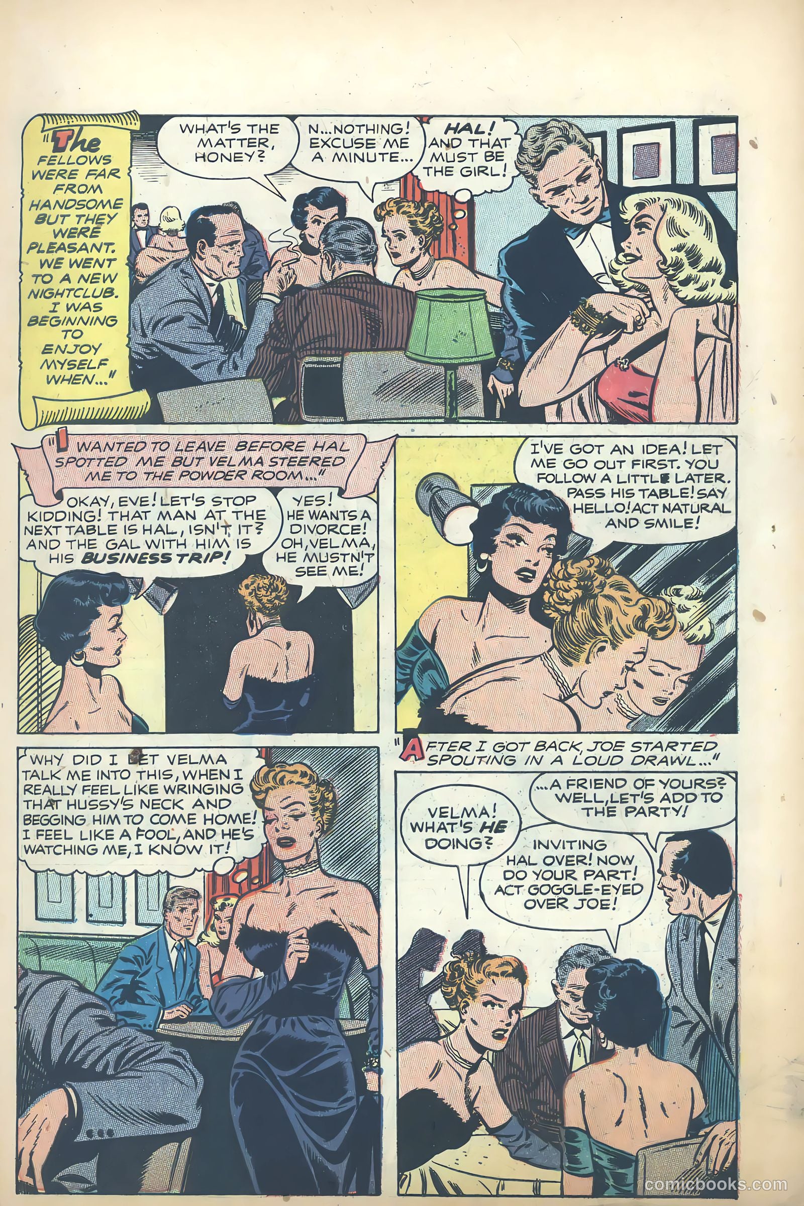 True Love Pictorial #6 (1953) — page 7 of 36