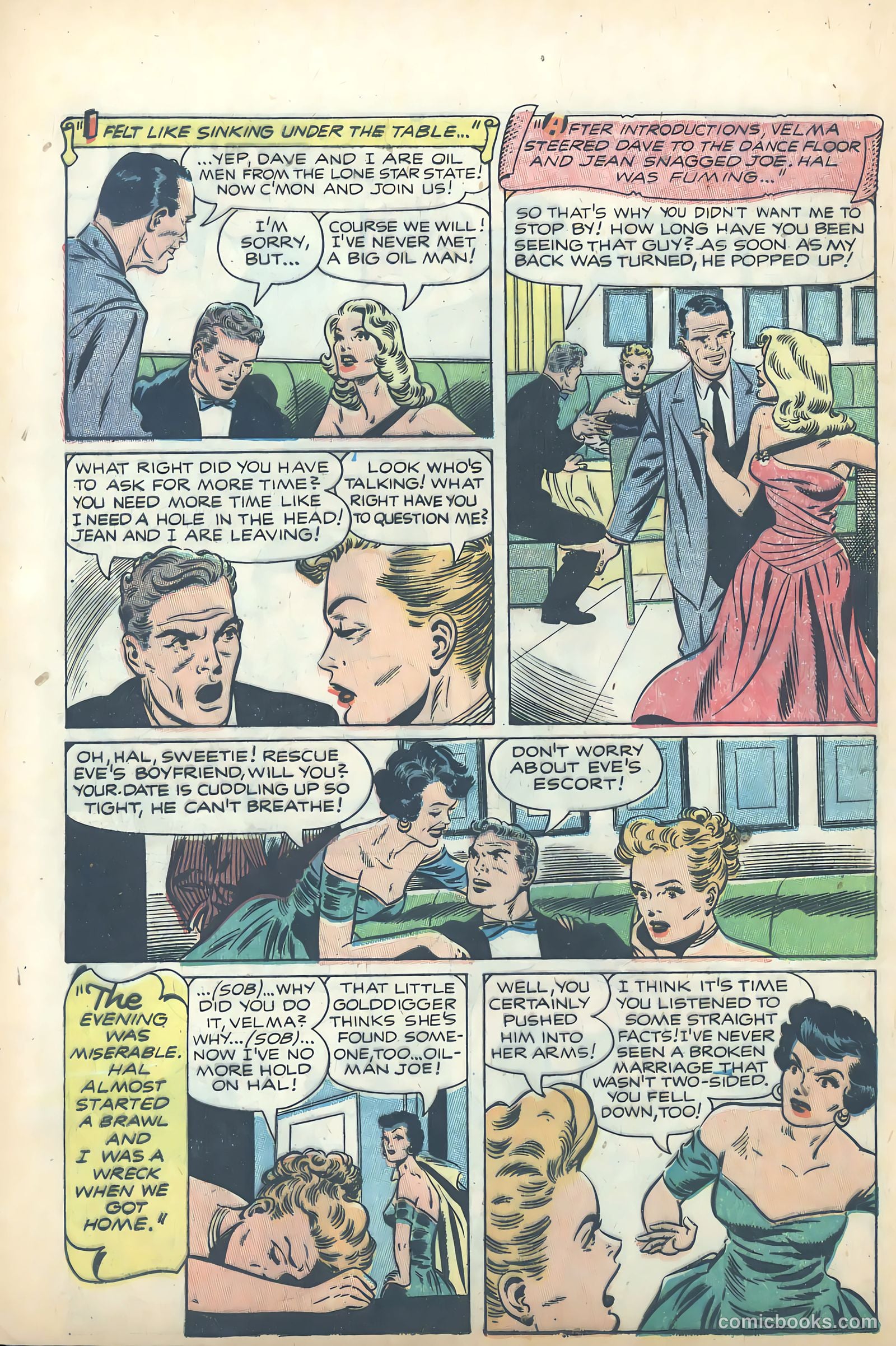 True Love Pictorial #6 (1953) — page 8 of 36