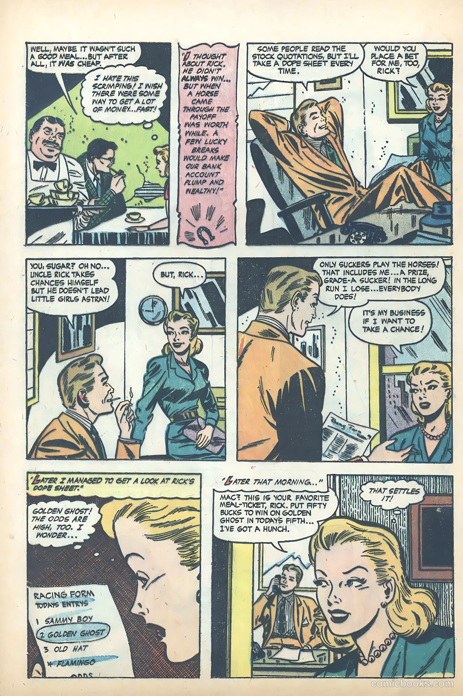 True Love Pictorial #6 (1953) — page 12 of 36