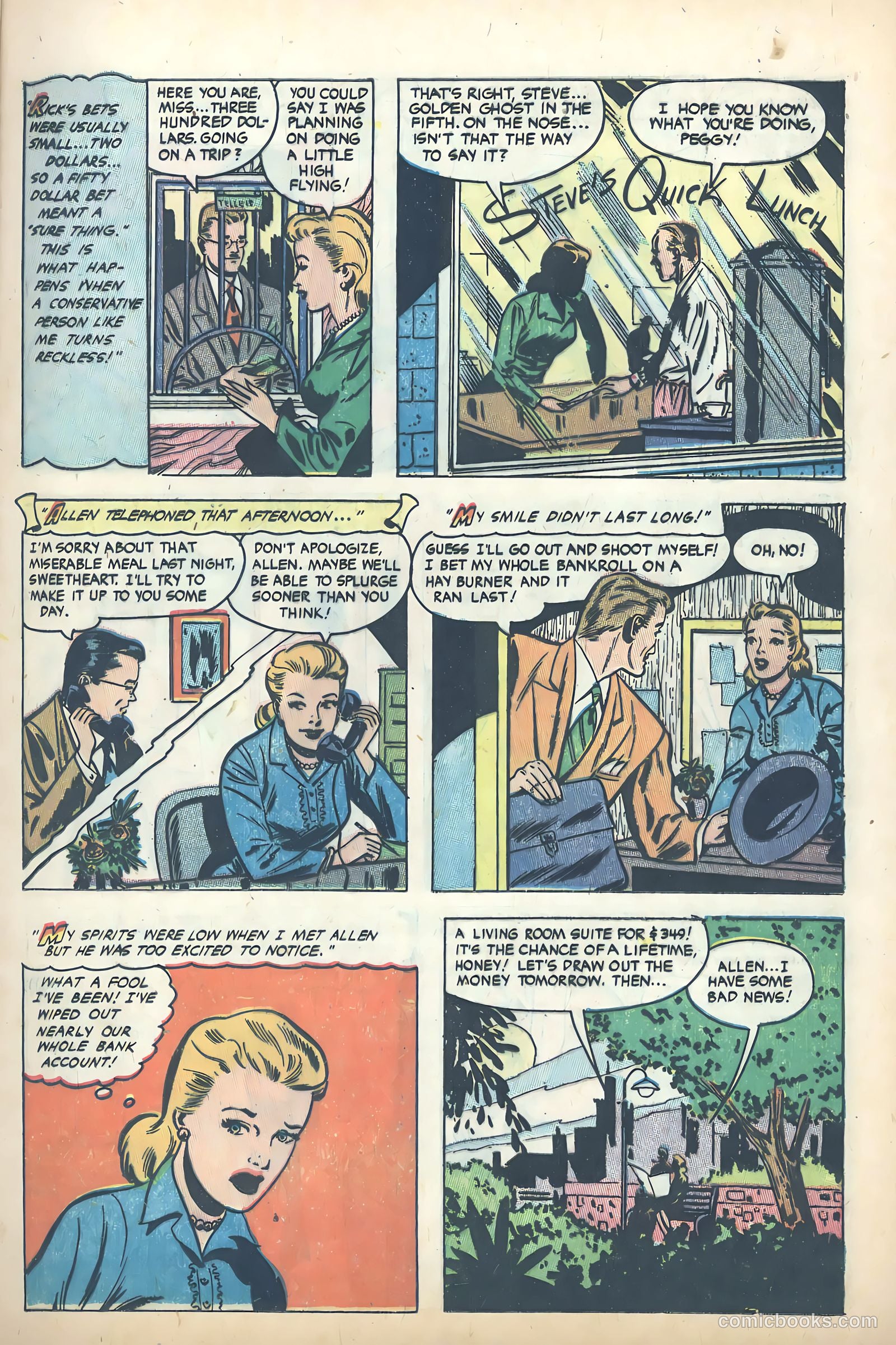 True Love Pictorial #6 (1953) — page 13 of 36