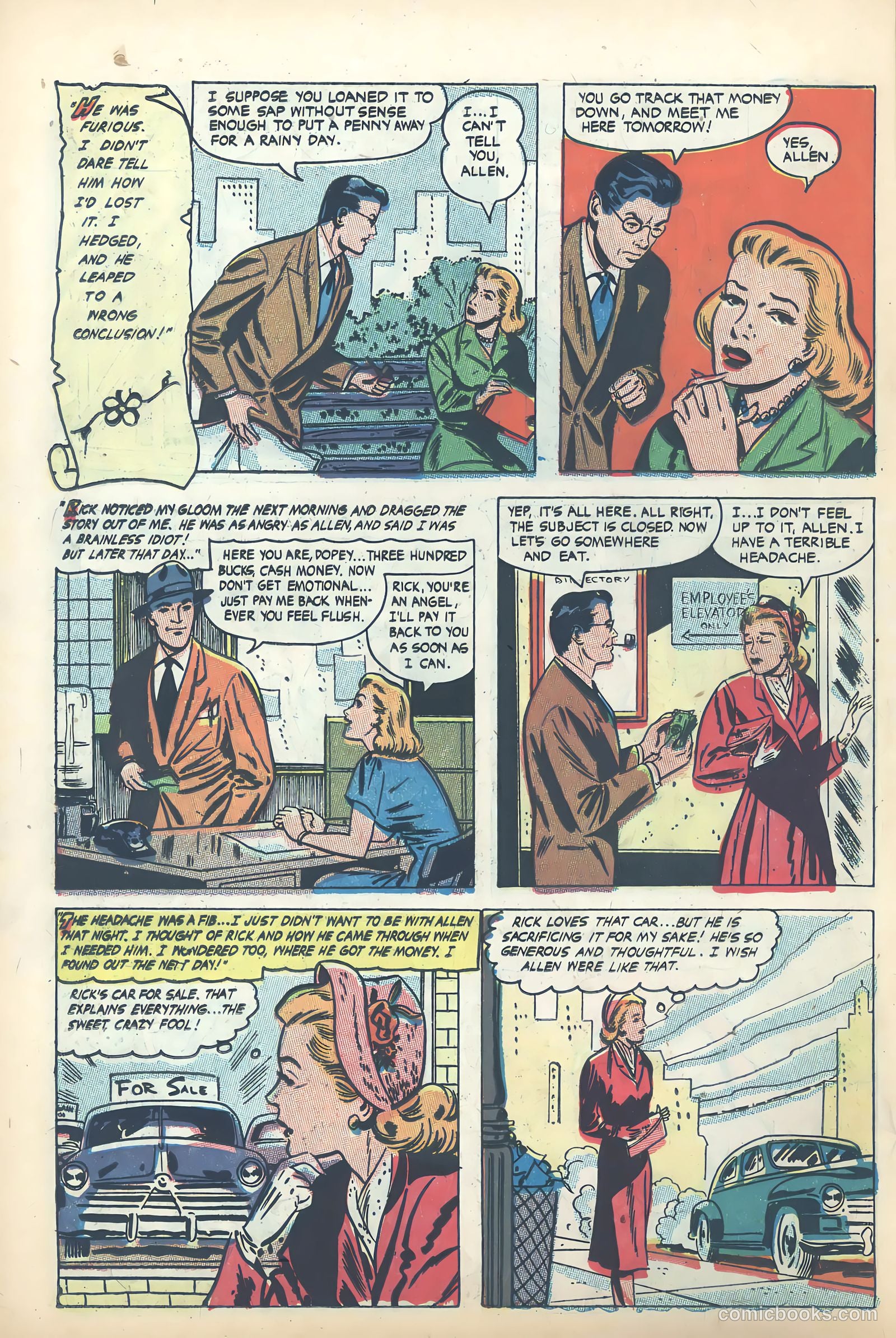 True Love Pictorial #6 (1953) — page 14 of 36