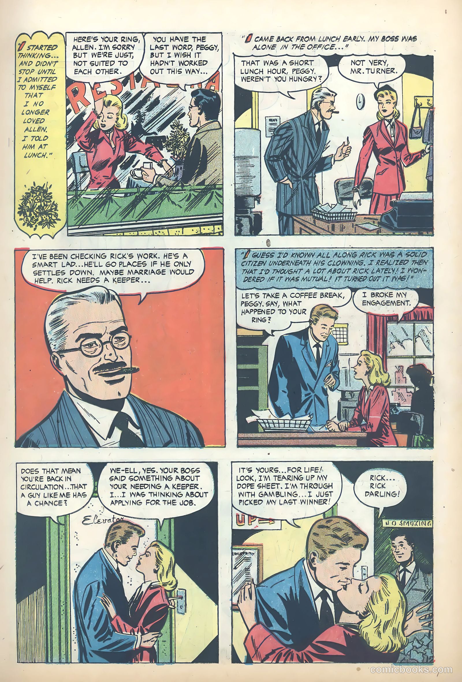 True Love Pictorial #6 (1953) — page 15 of 36