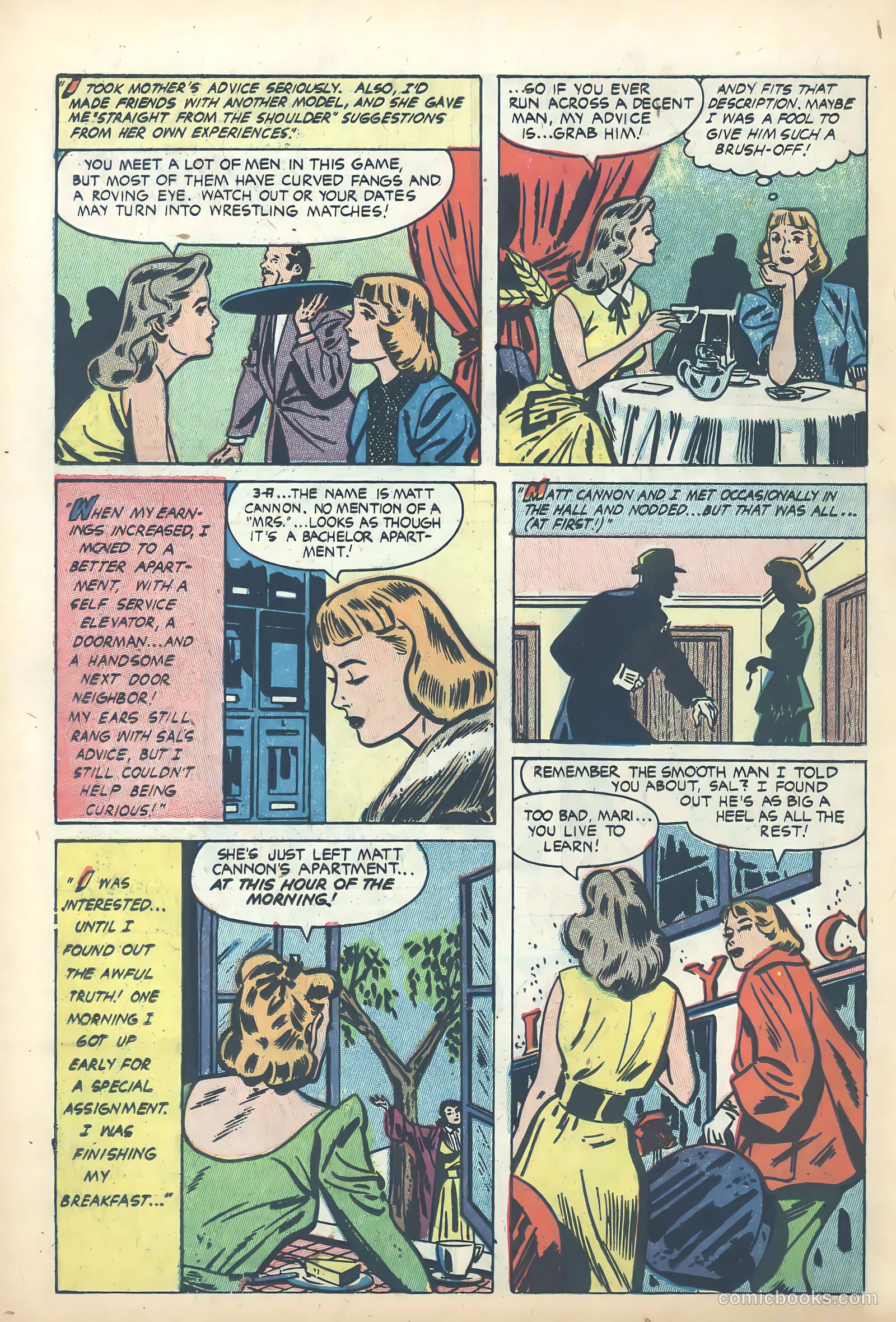 True Love Pictorial #6 (1953) — page 18 of 36