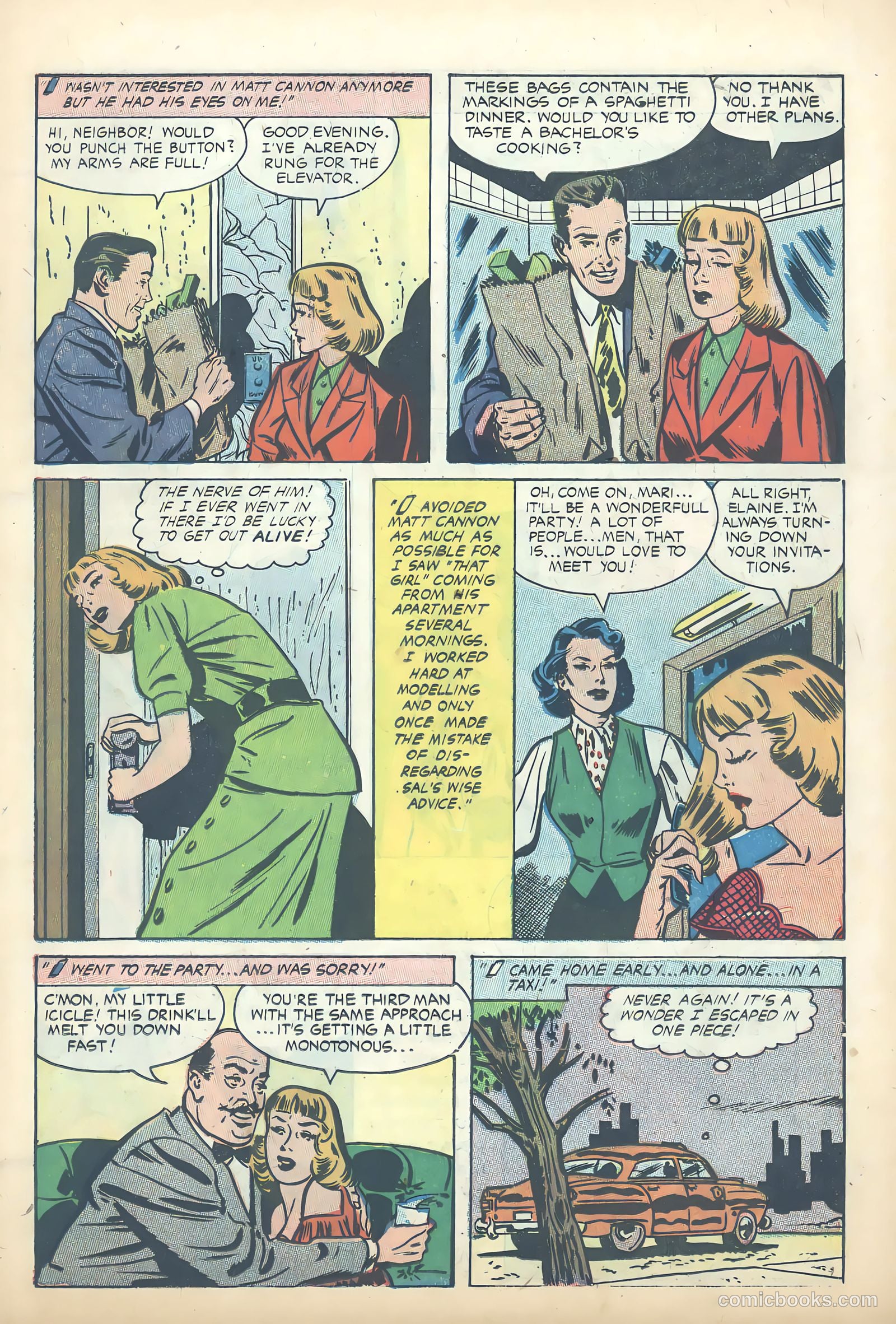 True Love Pictorial #6 (1953) — page 19 of 36