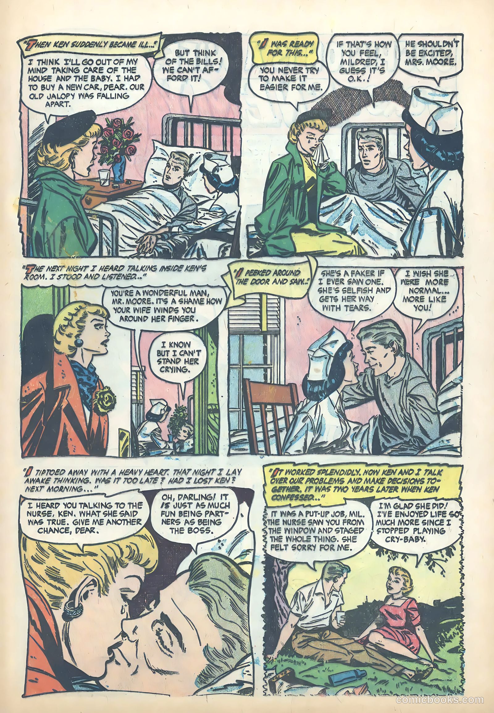 True Love Pictorial #6 (1953) — page 25 of 36