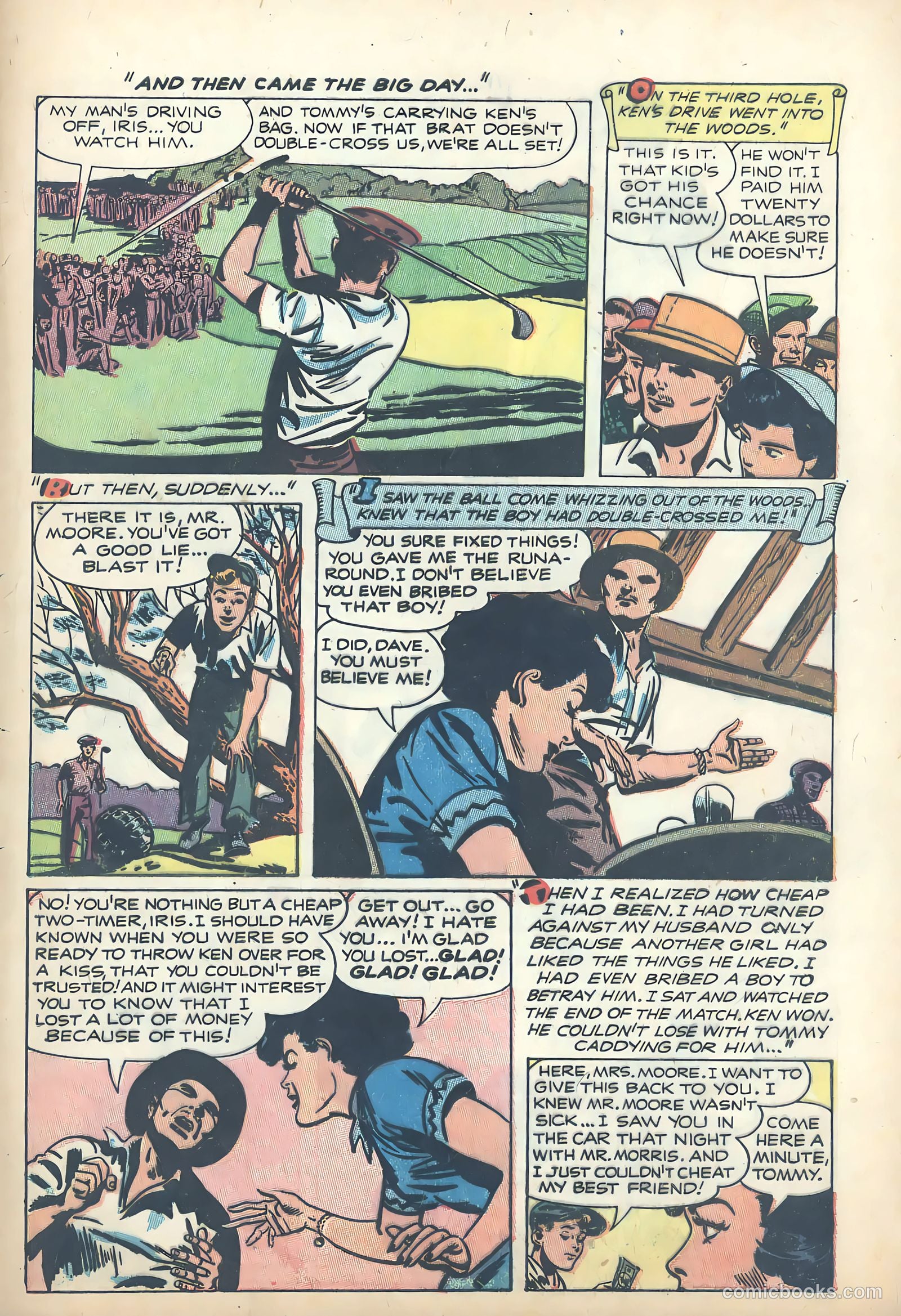 True Love Pictorial #6 (1953) — page 33 of 36