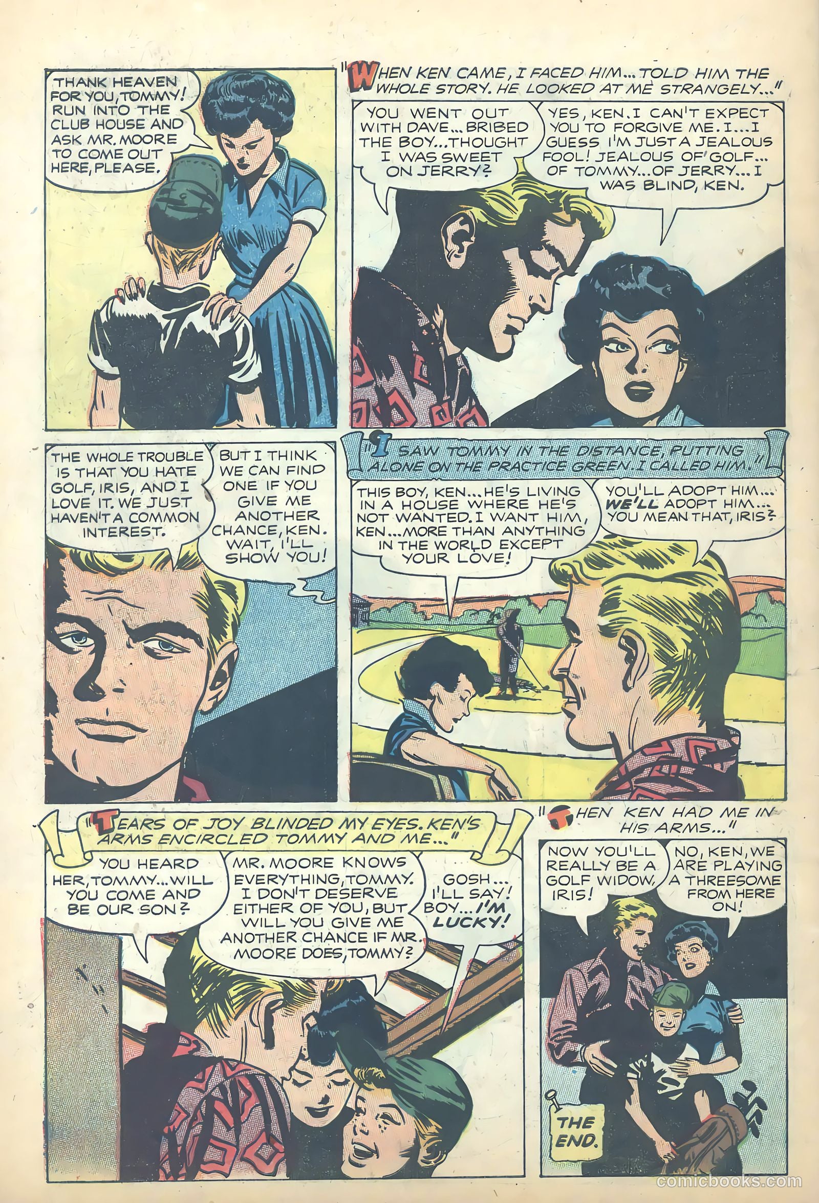 True Love Pictorial #6 (1953) — page 34 of 36
