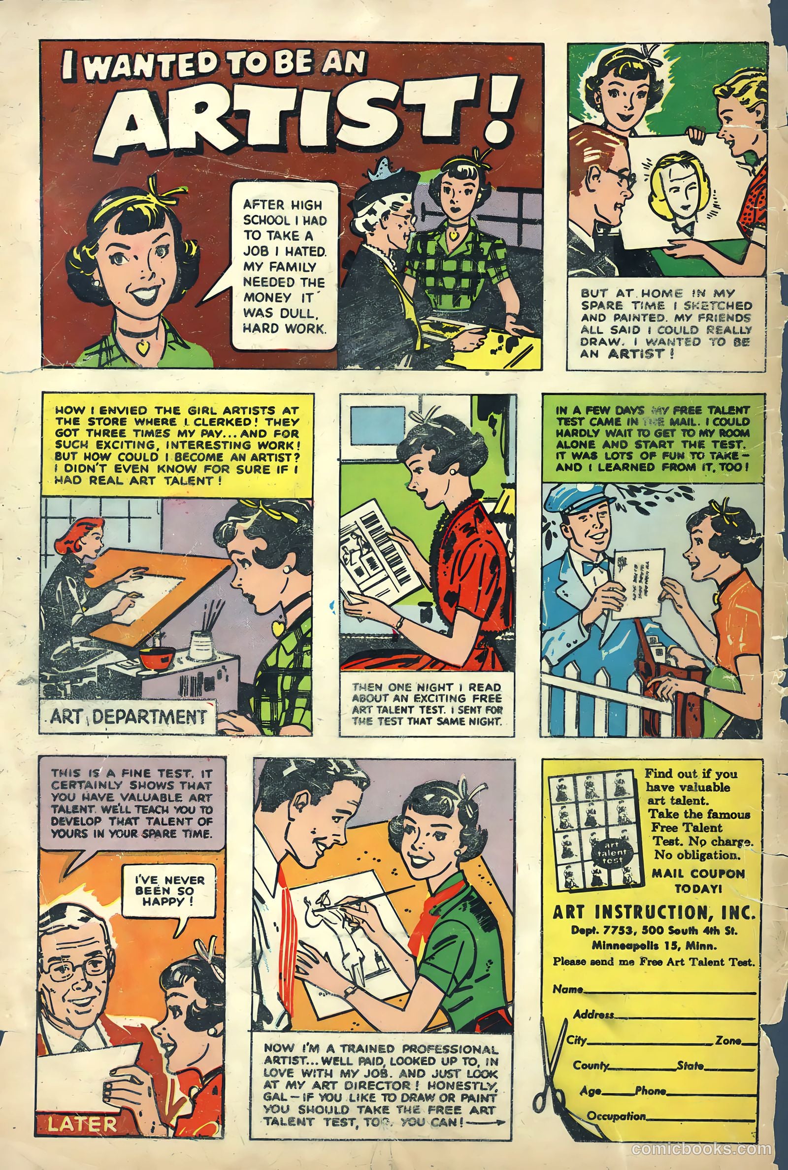 True Love Pictorial #6 (1953) — page 36 of 36