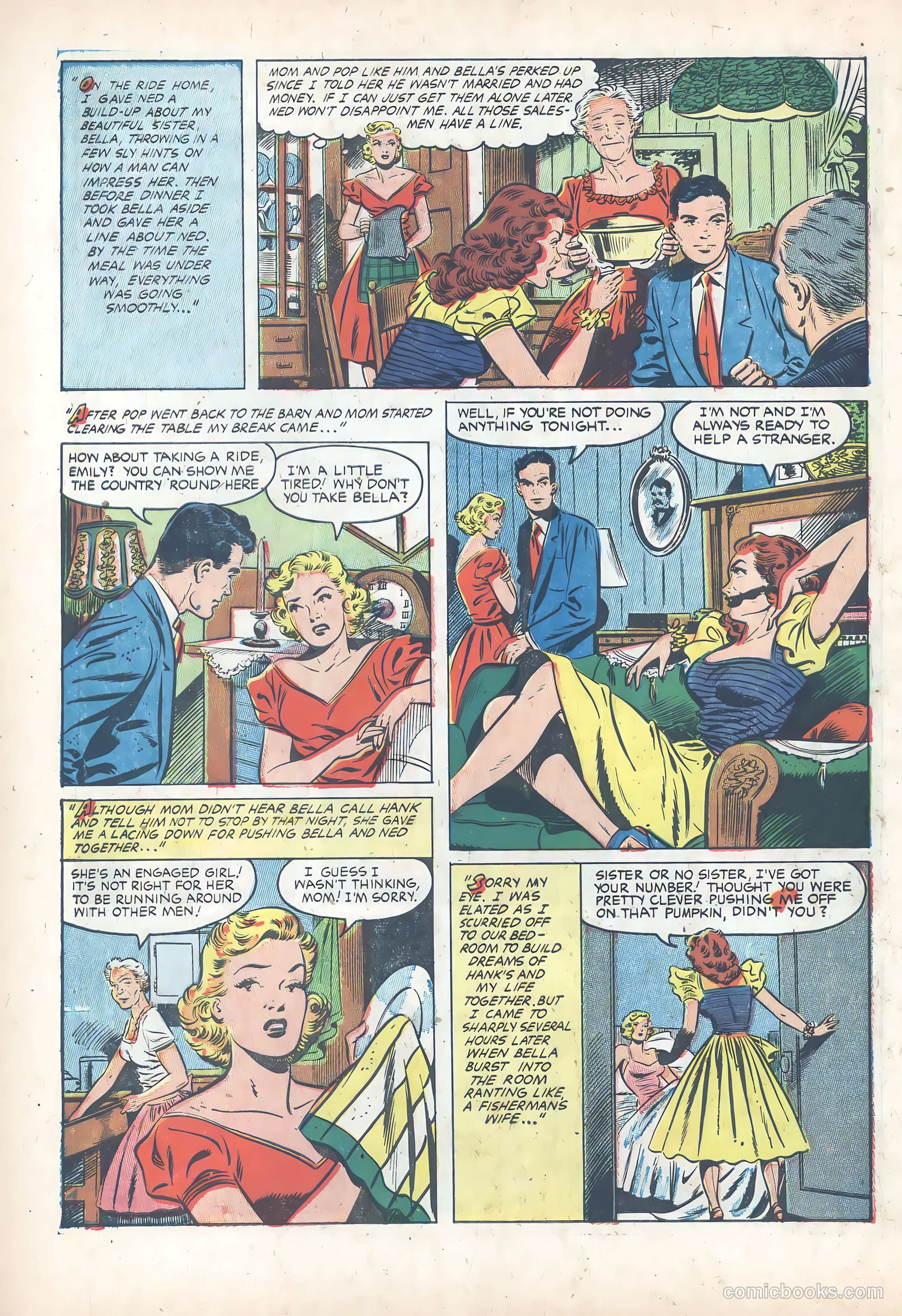 True Love Pictorial #7 (1953) — page 6 of 36