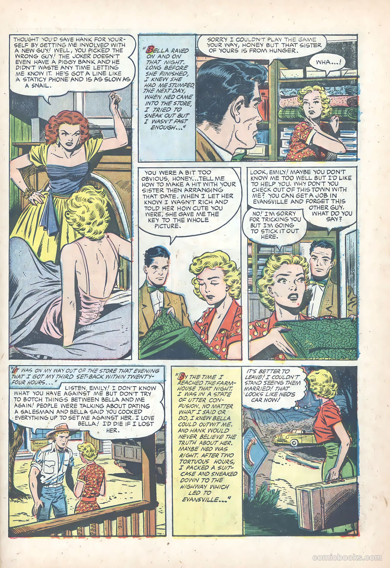 True Love Pictorial #7 (1953) — page 7 of 36
