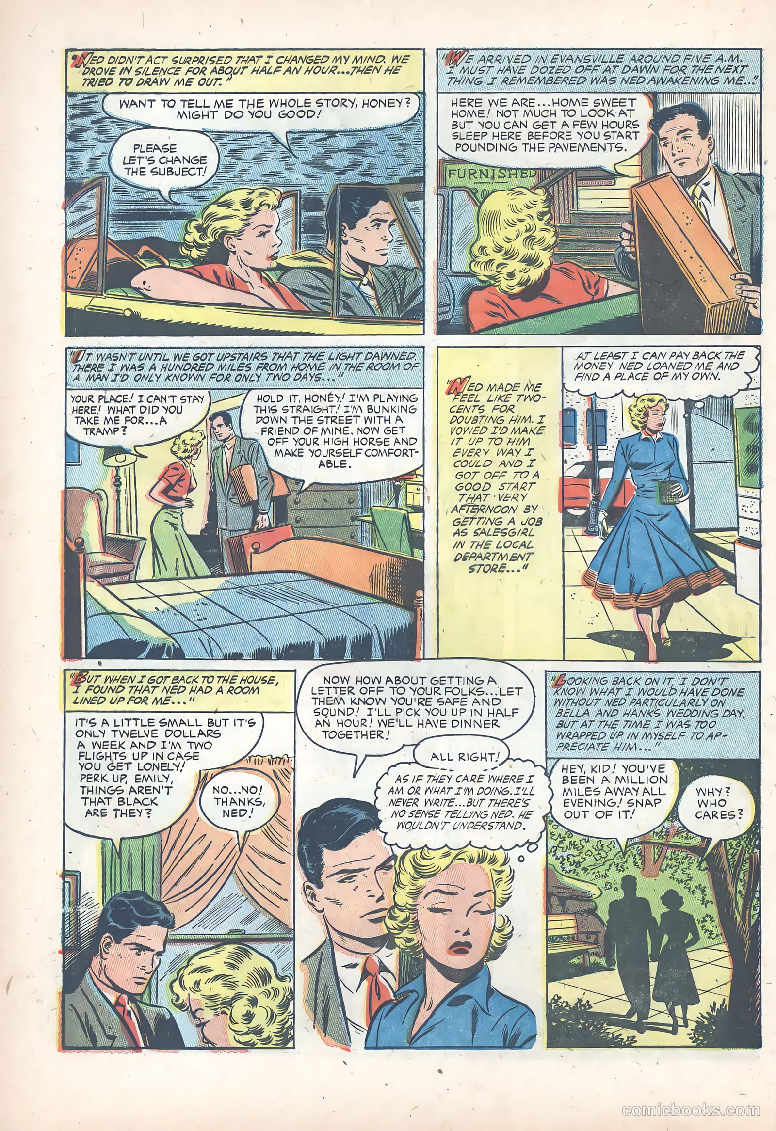 True Love Pictorial #7 (1953) — page 8 of 36