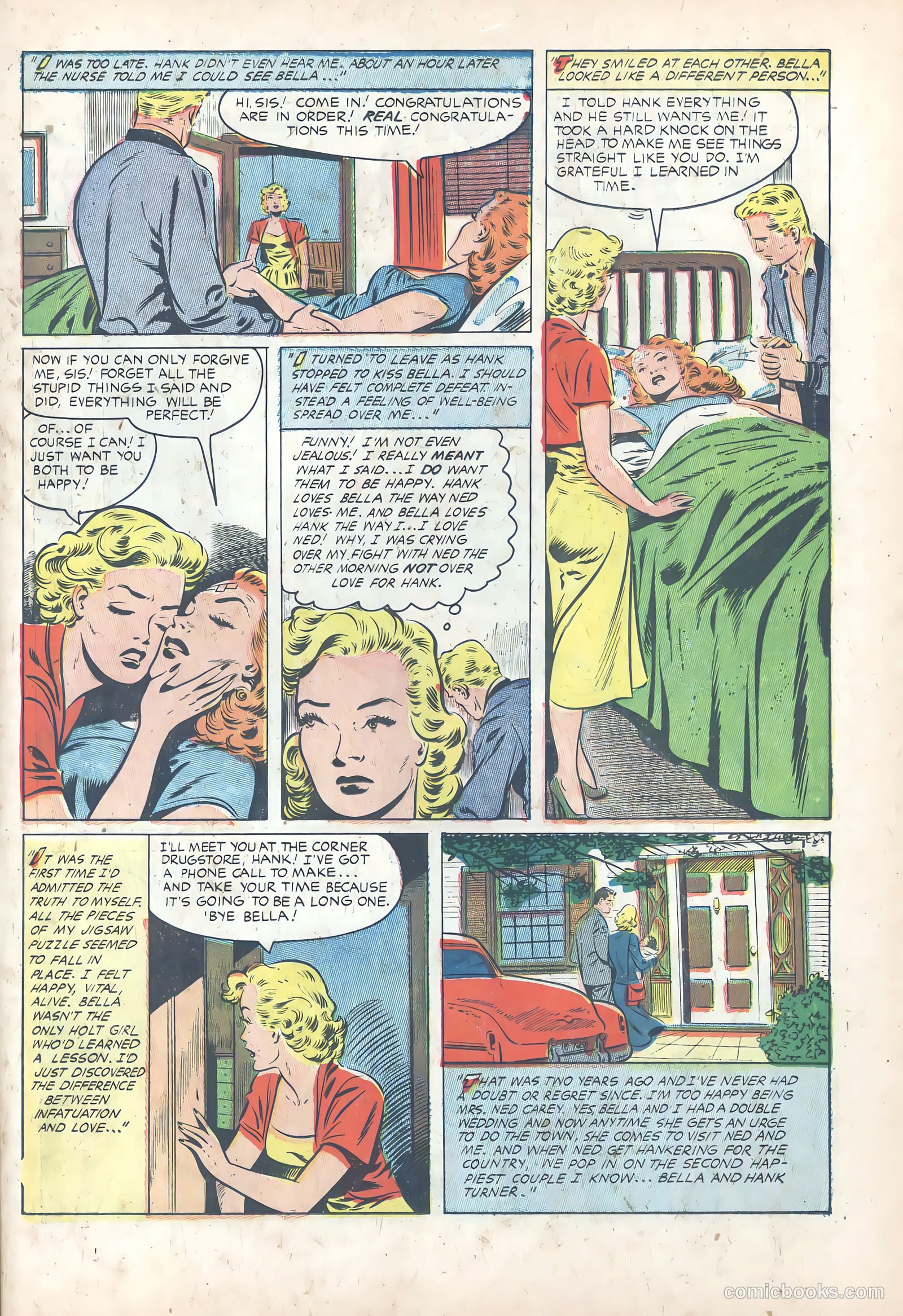 True Love Pictorial #7 (1953) — page 11 of 36