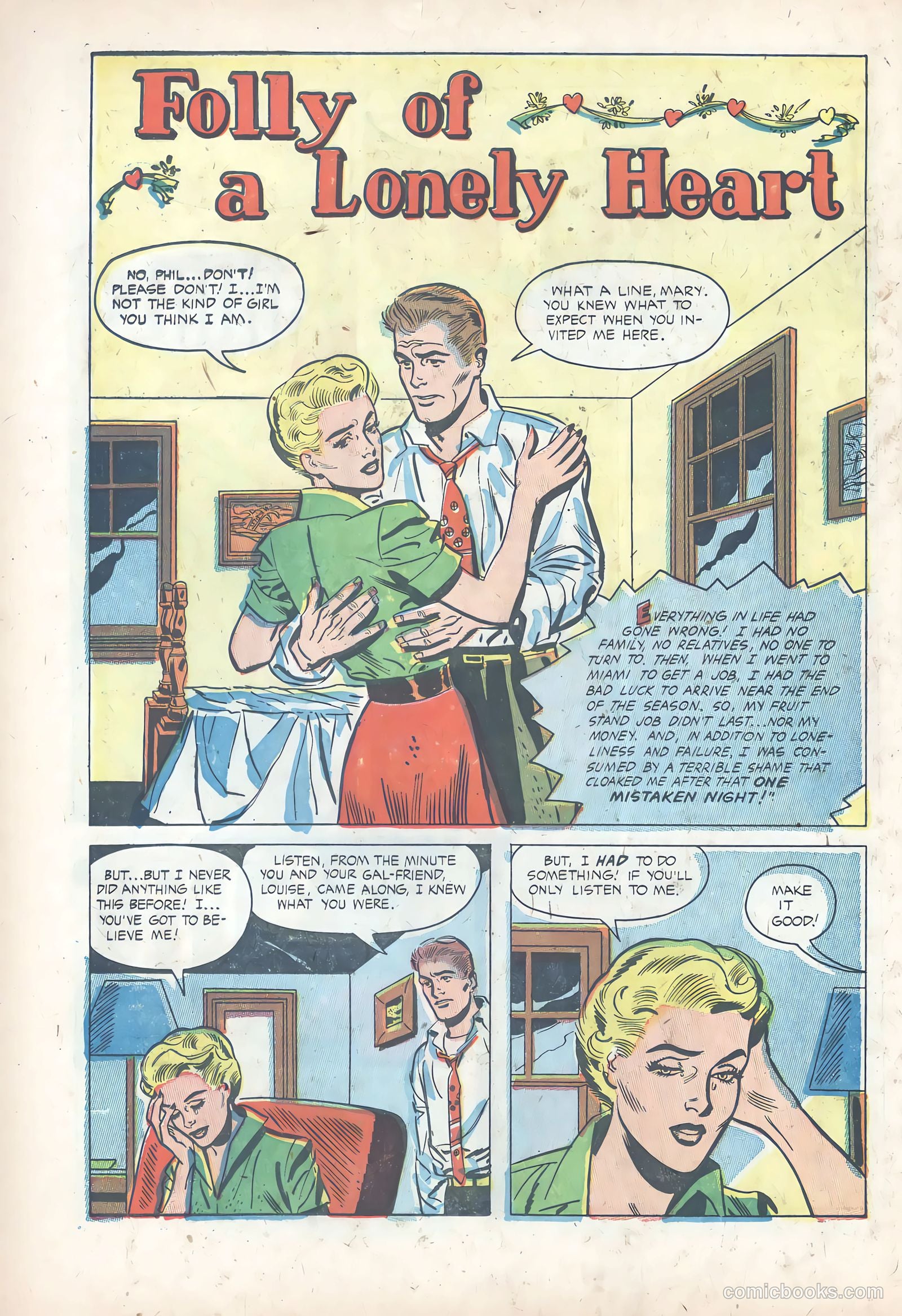 True Love Pictorial #7 (1953) — page 12 of 36
