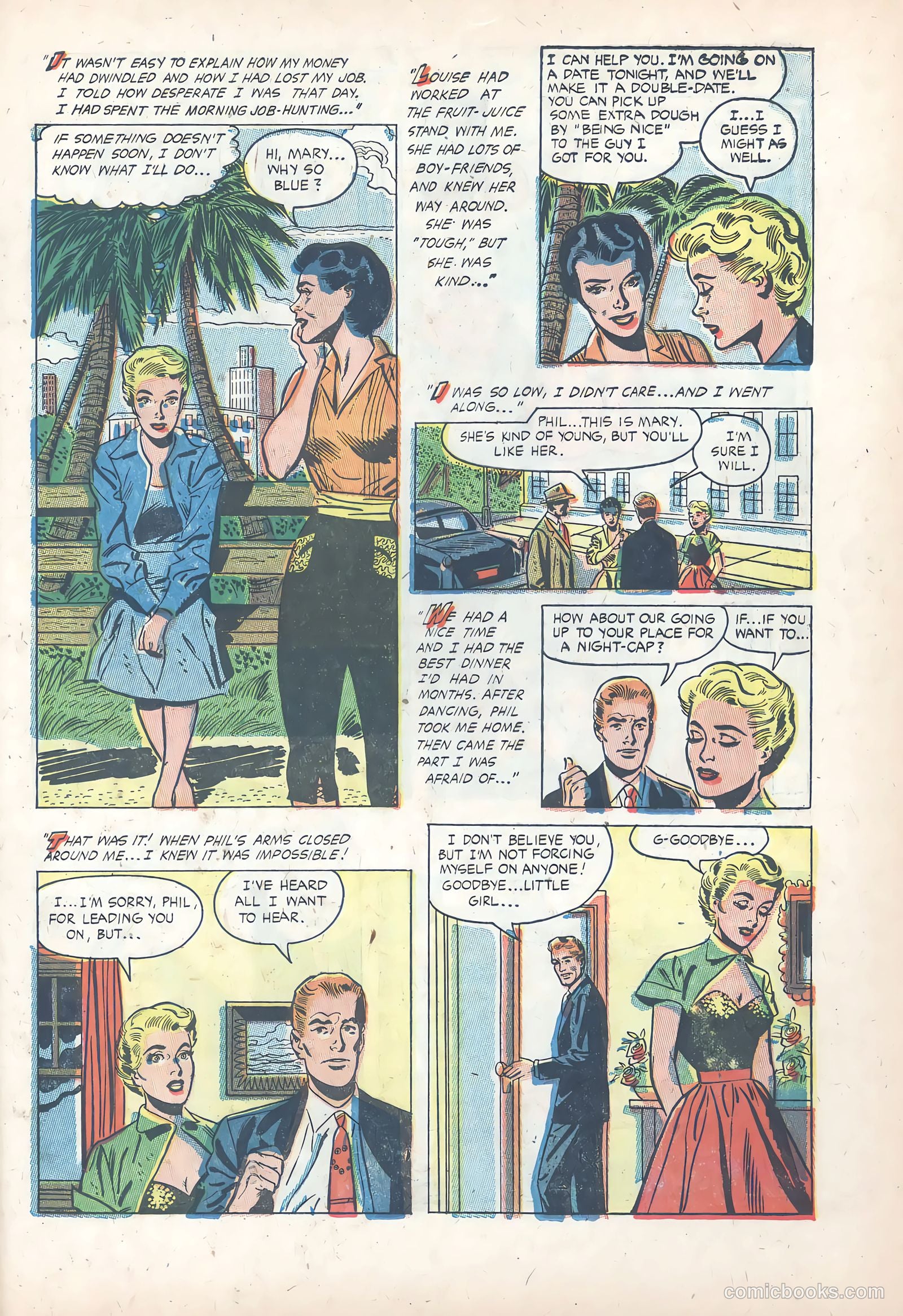 True Love Pictorial #7 (1953) — page 13 of 36