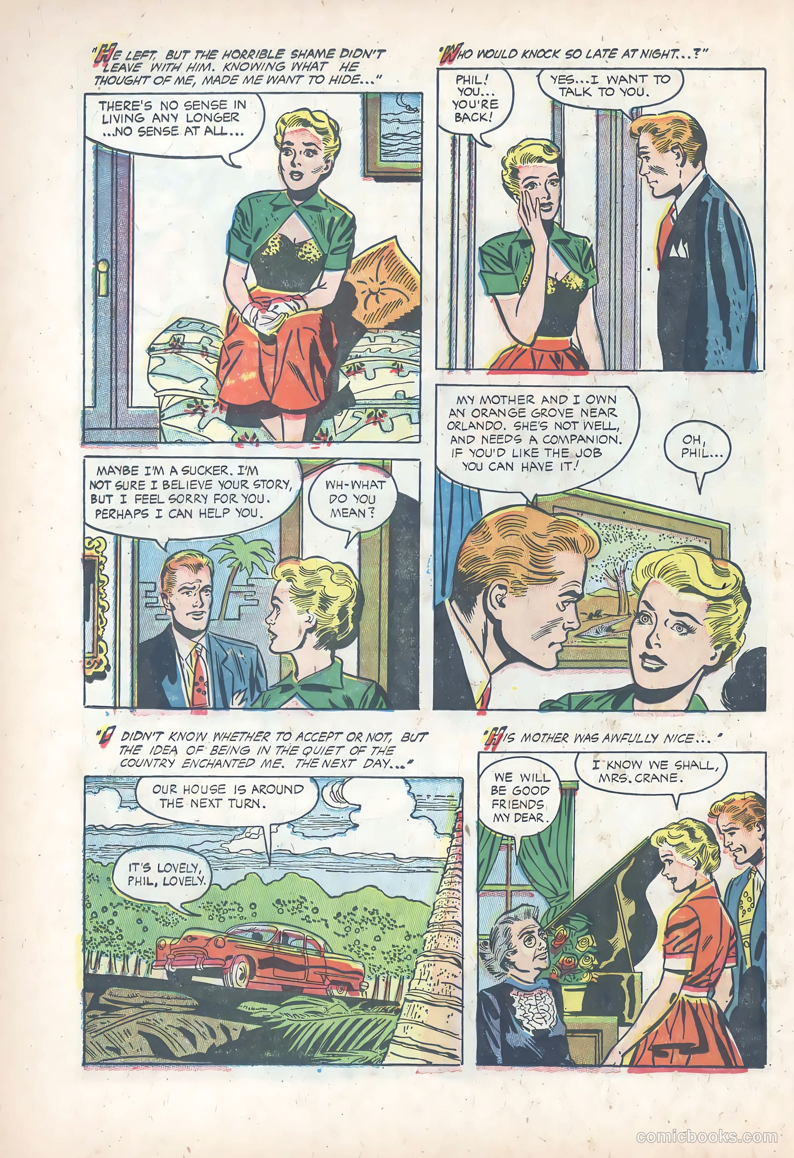 True Love Pictorial #7 (1953) — page 14 of 36