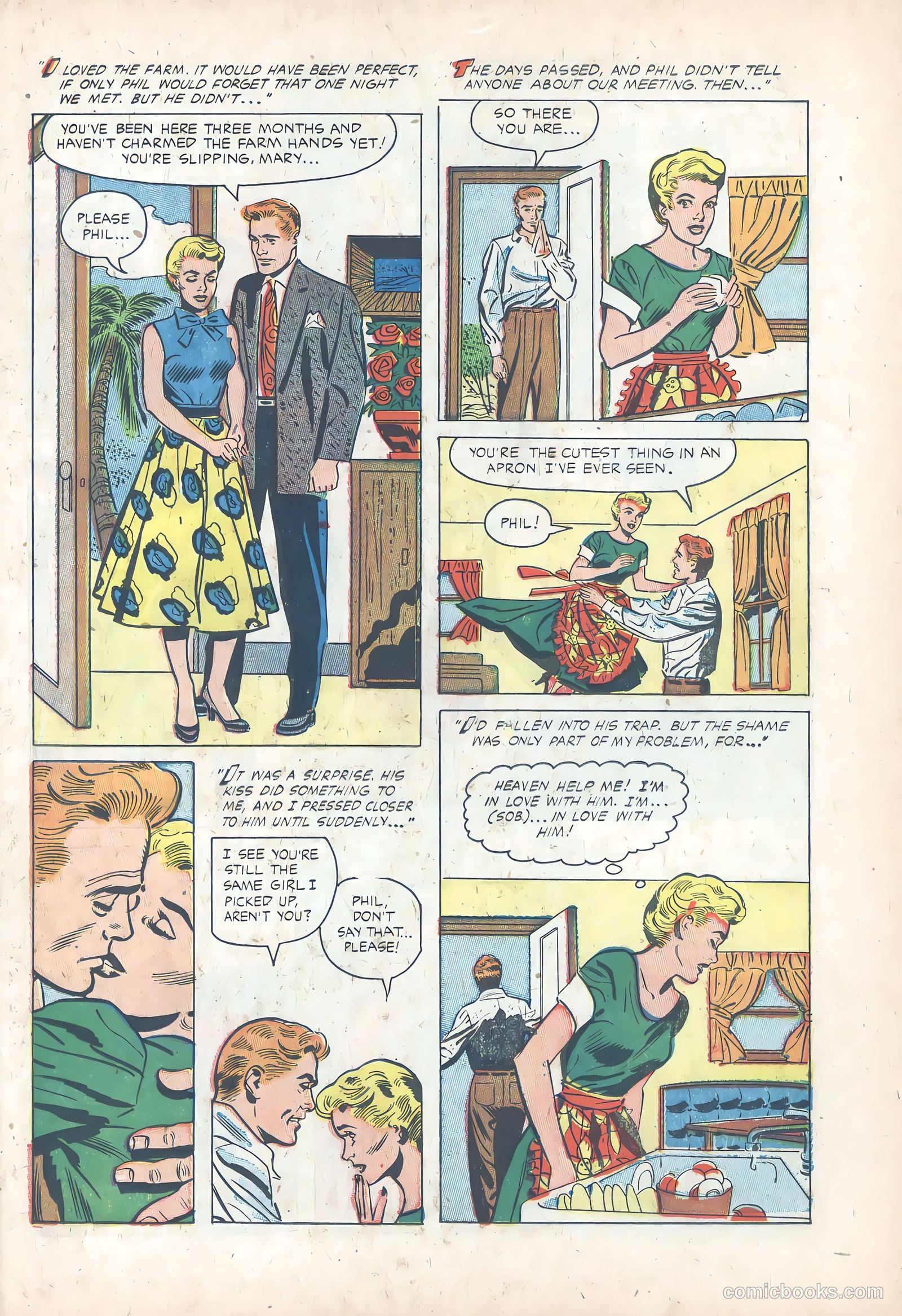 True Love Pictorial #7 (1953) — page 15 of 36