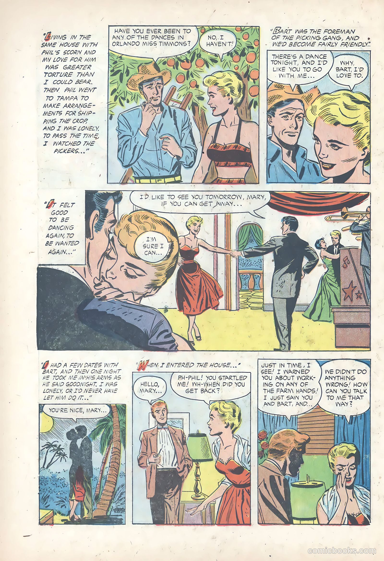 True Love Pictorial #7 (1953) — page 16 of 36