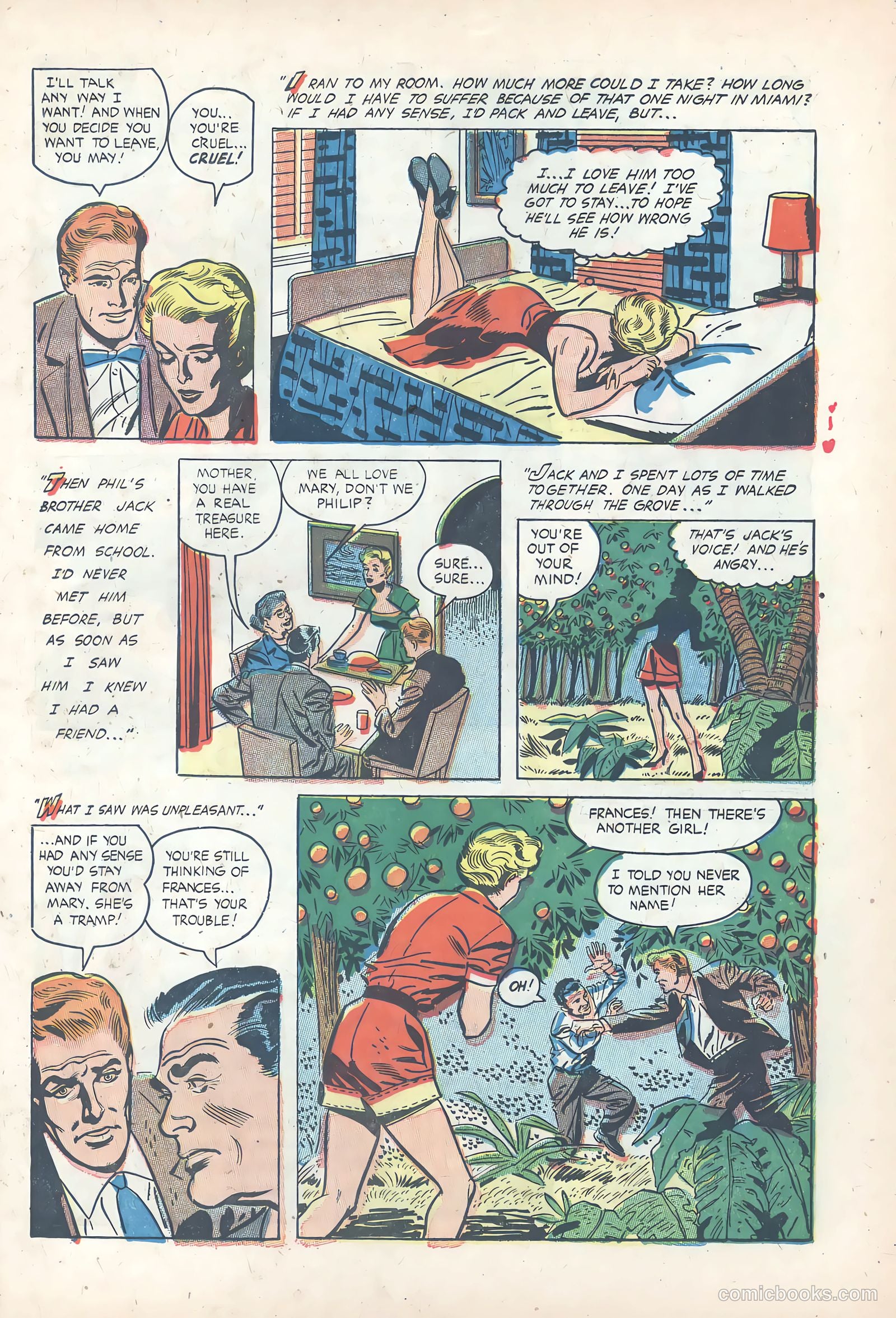 True Love Pictorial #7 (1953) — page 17 of 36