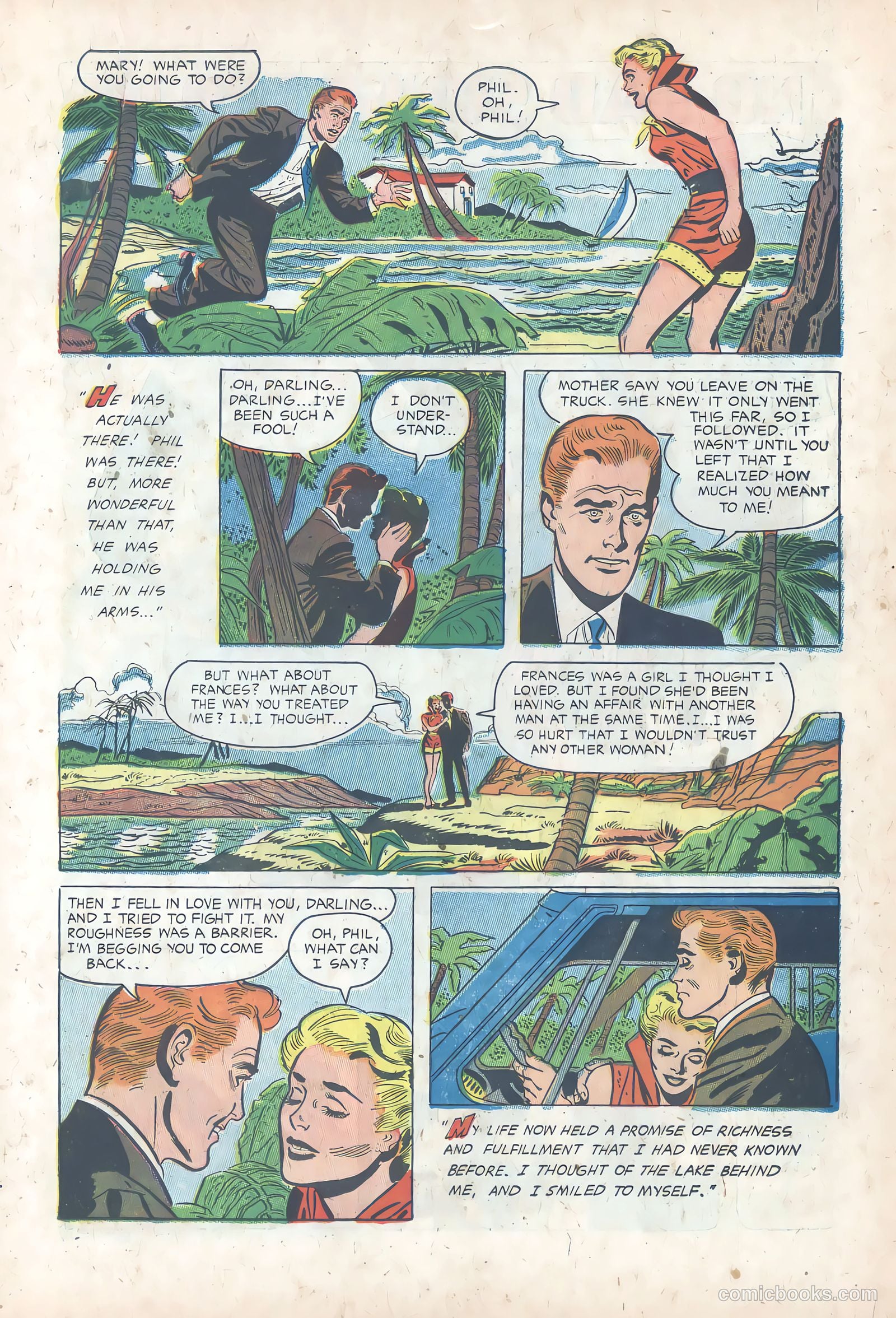 True Love Pictorial #7 (1953) — page 19 of 36