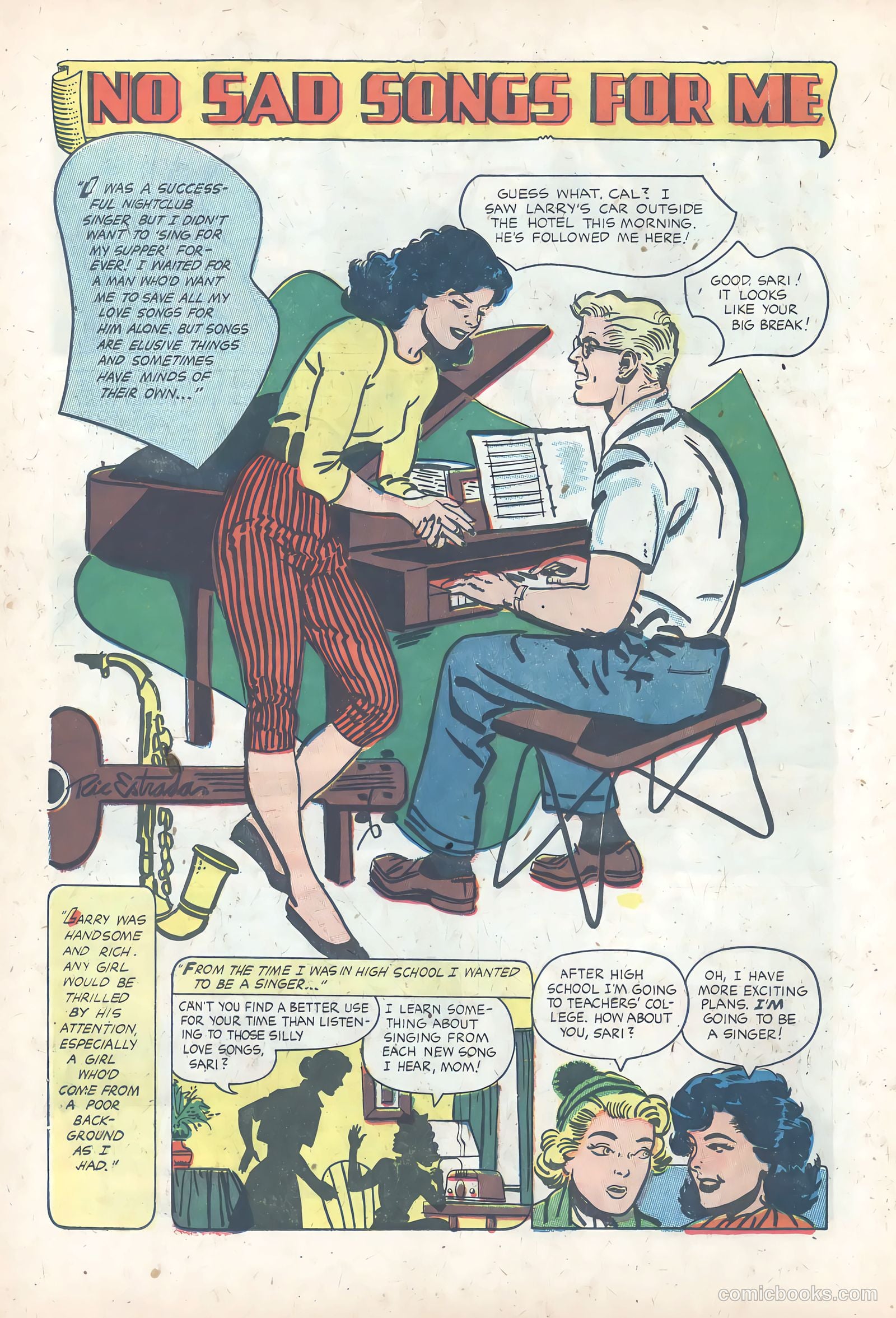 True Love Pictorial #7 (1953) — page 20 of 36
