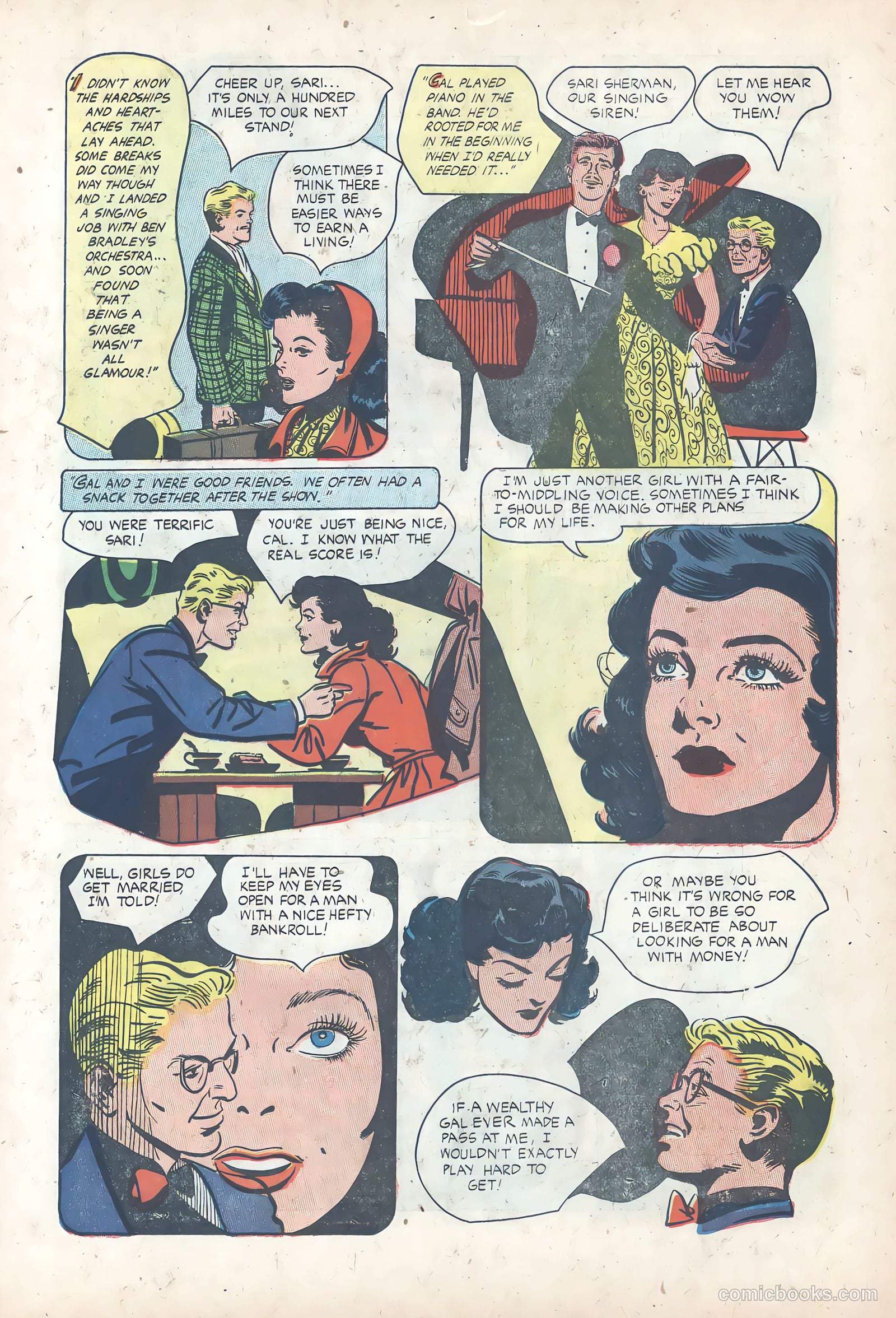 True Love Pictorial #7 (1953) — page 21 of 36