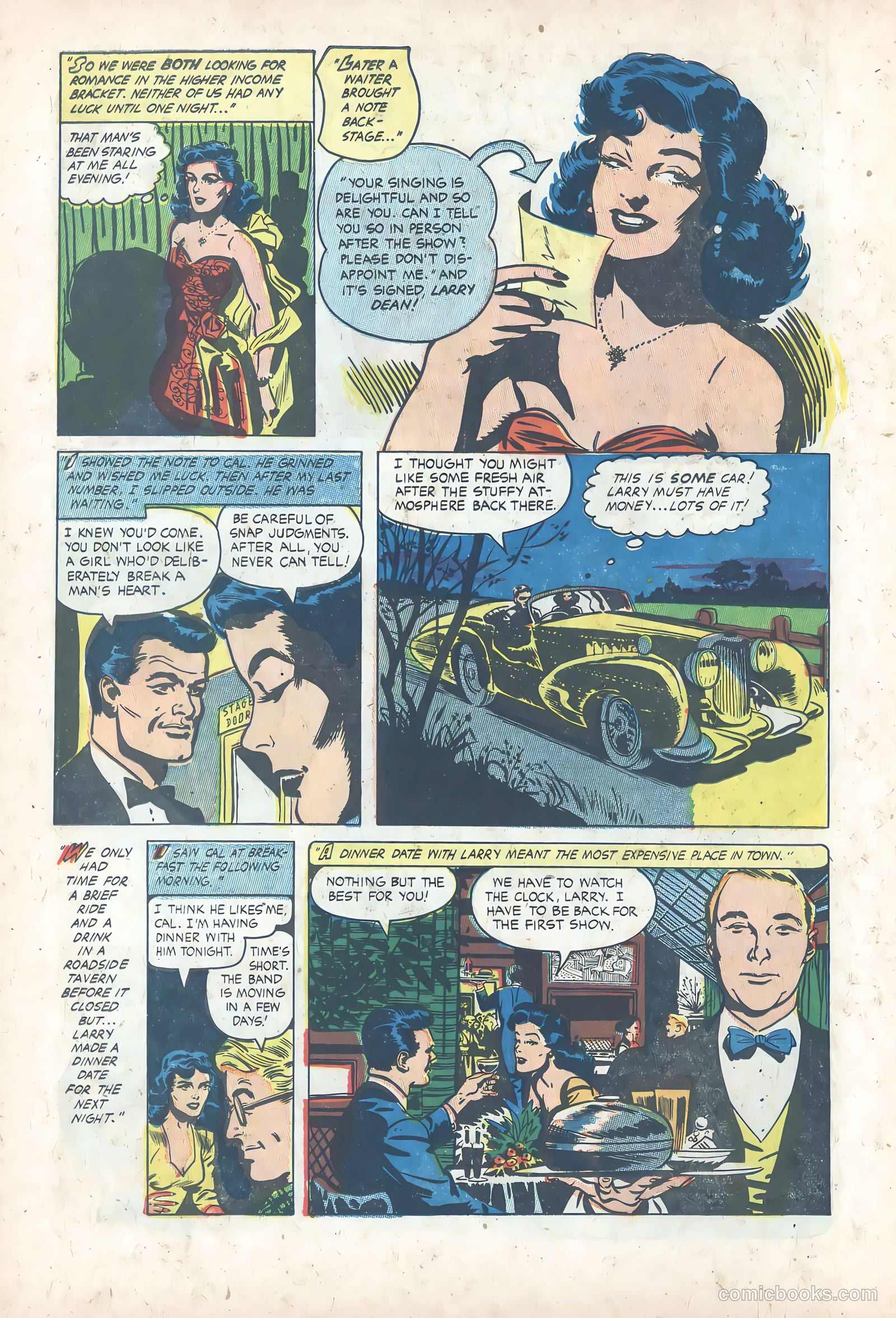 True Love Pictorial #7 (1953) — page 22 of 36