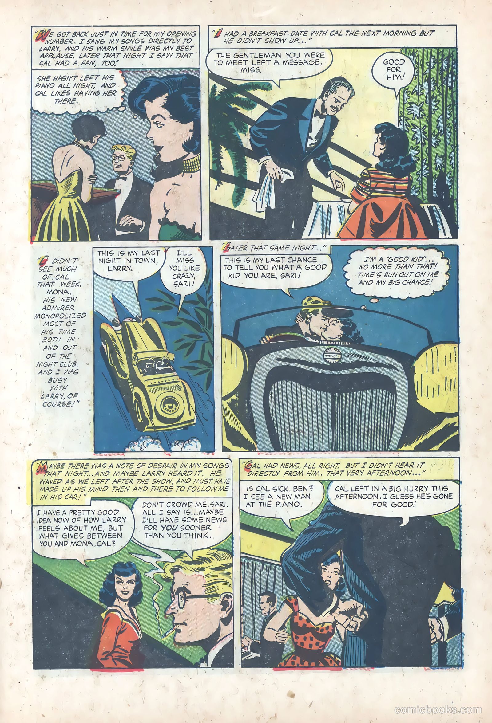 True Love Pictorial #7 (1953) — page 23 of 36