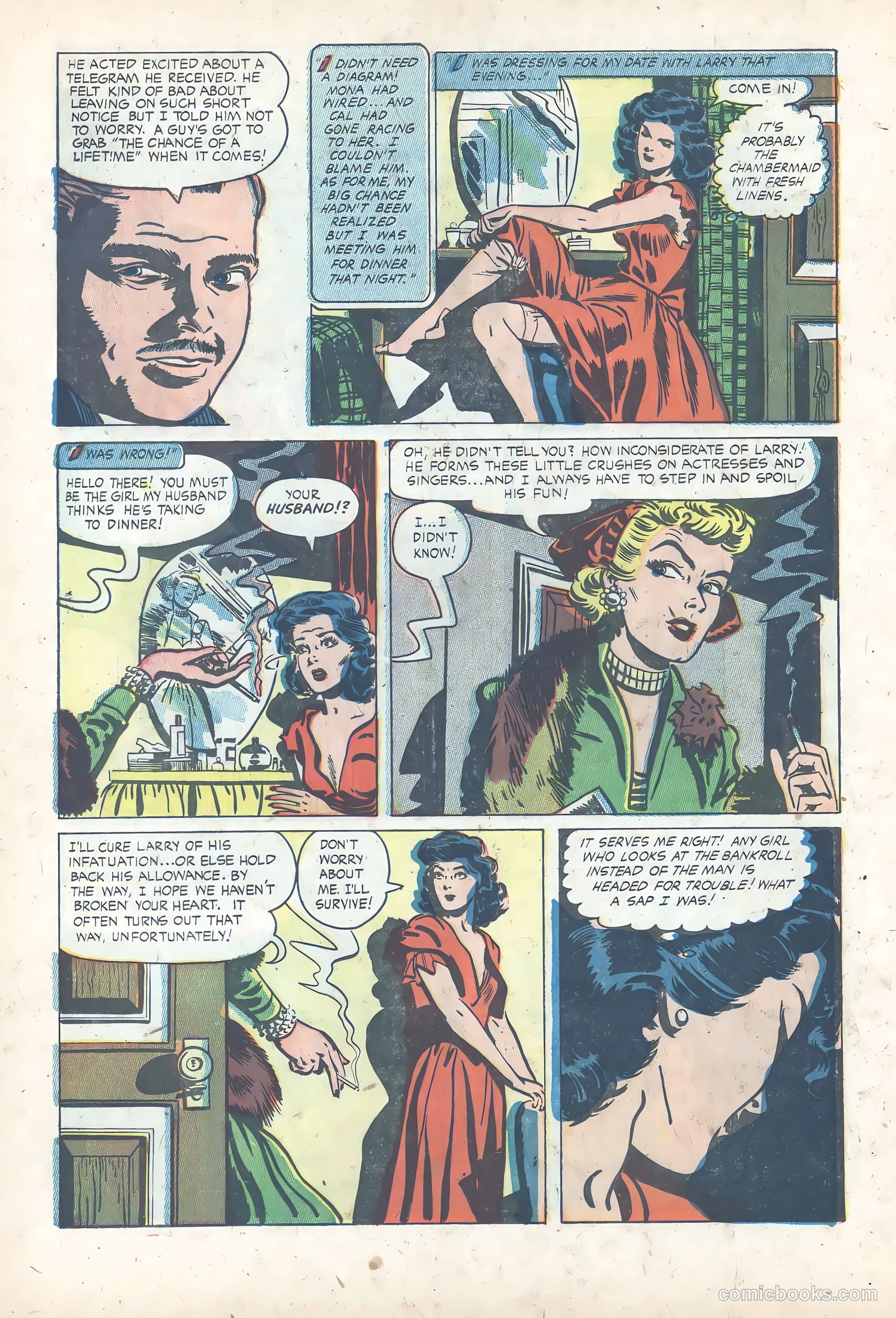 True Love Pictorial #7 (1953) — page 24 of 36