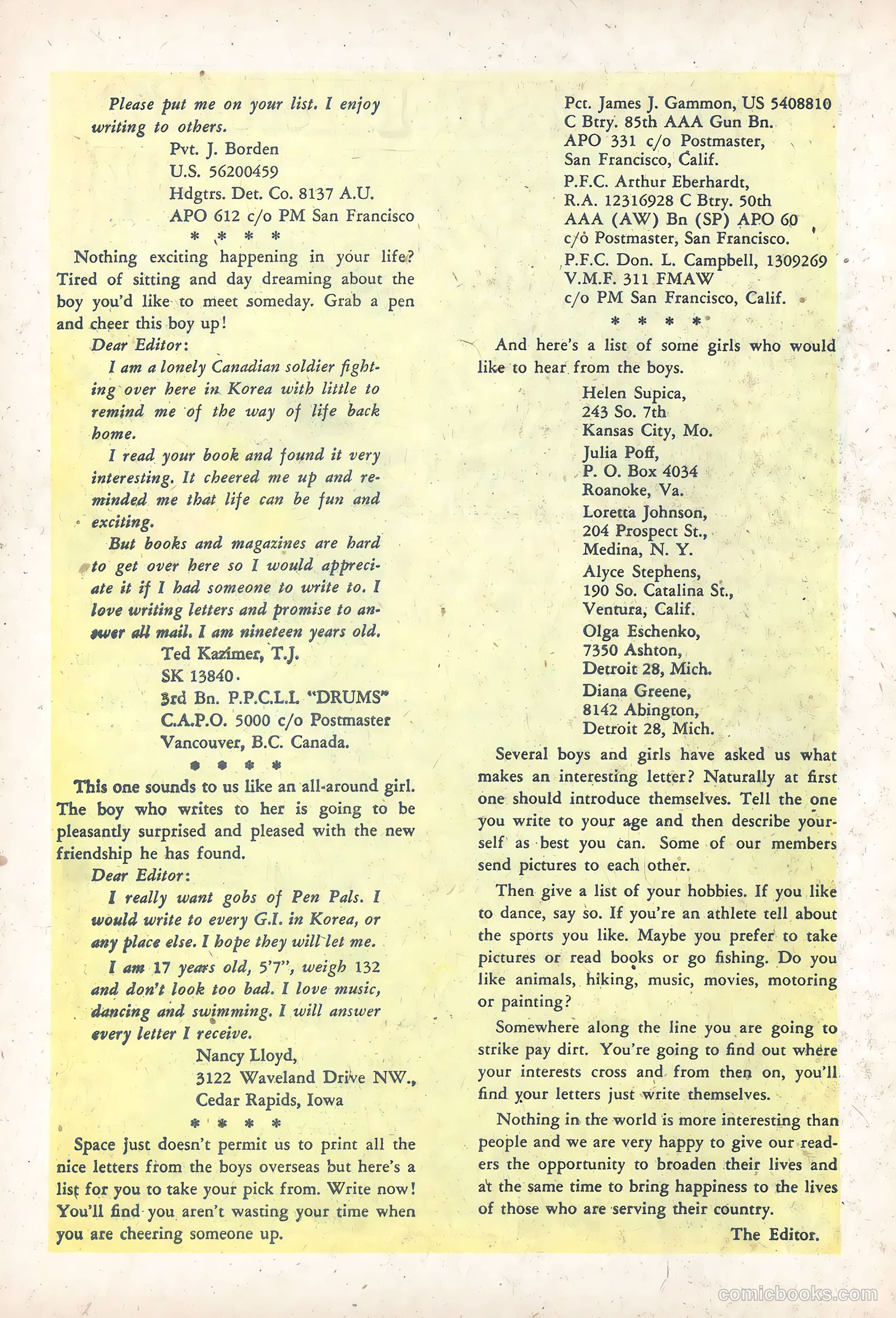 True Love Pictorial #7 (1953) — page 28 of 36