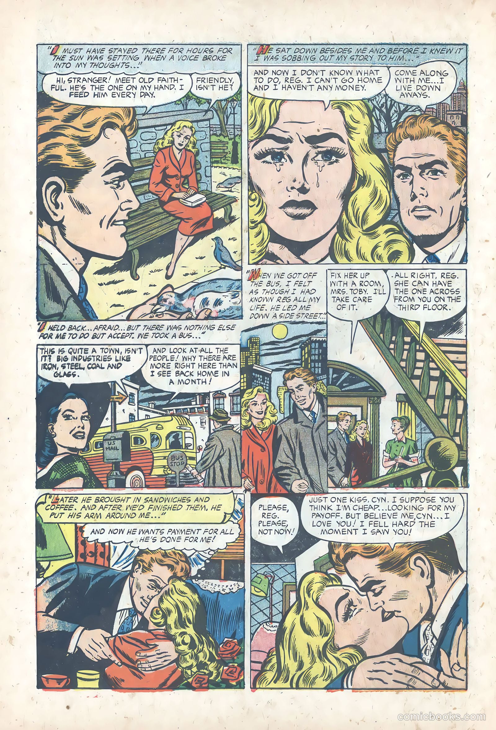 True Love Pictorial #7 (1953) — page 30 of 36