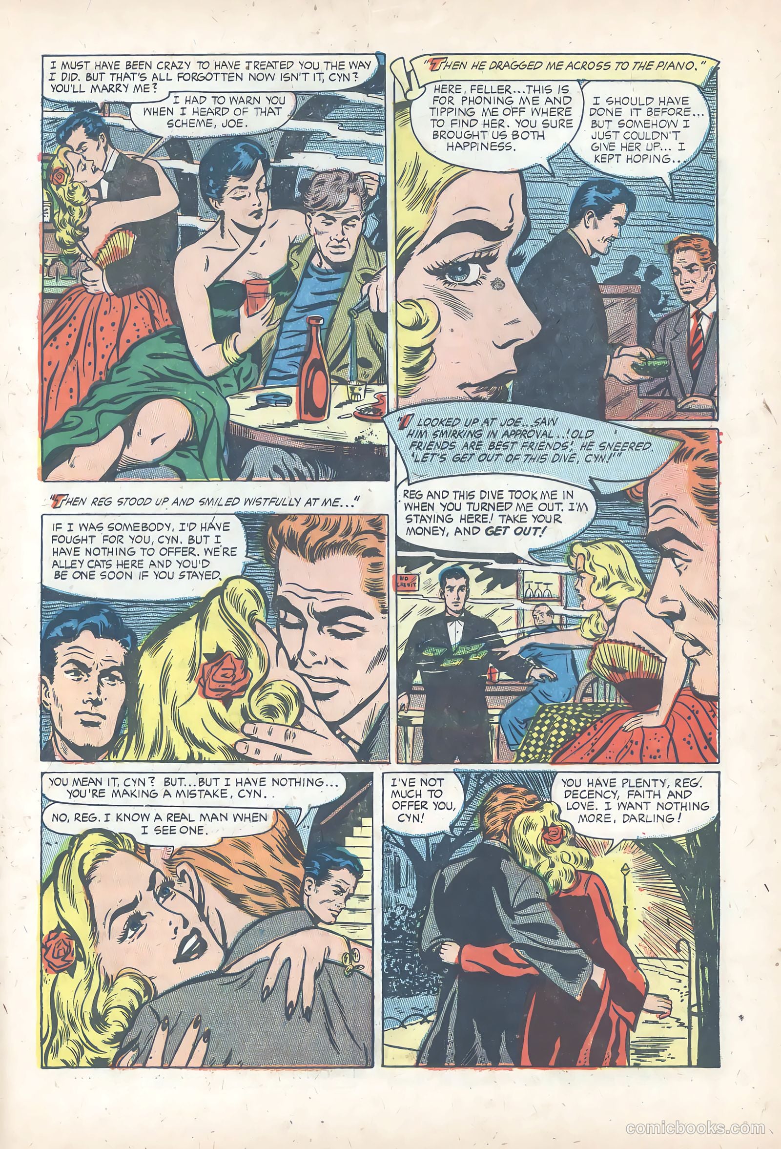True Love Pictorial #7 (1953) — page 33 of 36